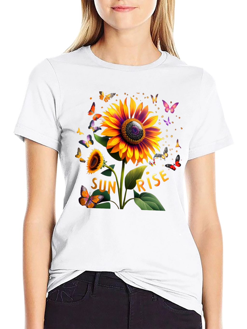 Sunflower Sunrise Graphic Tee