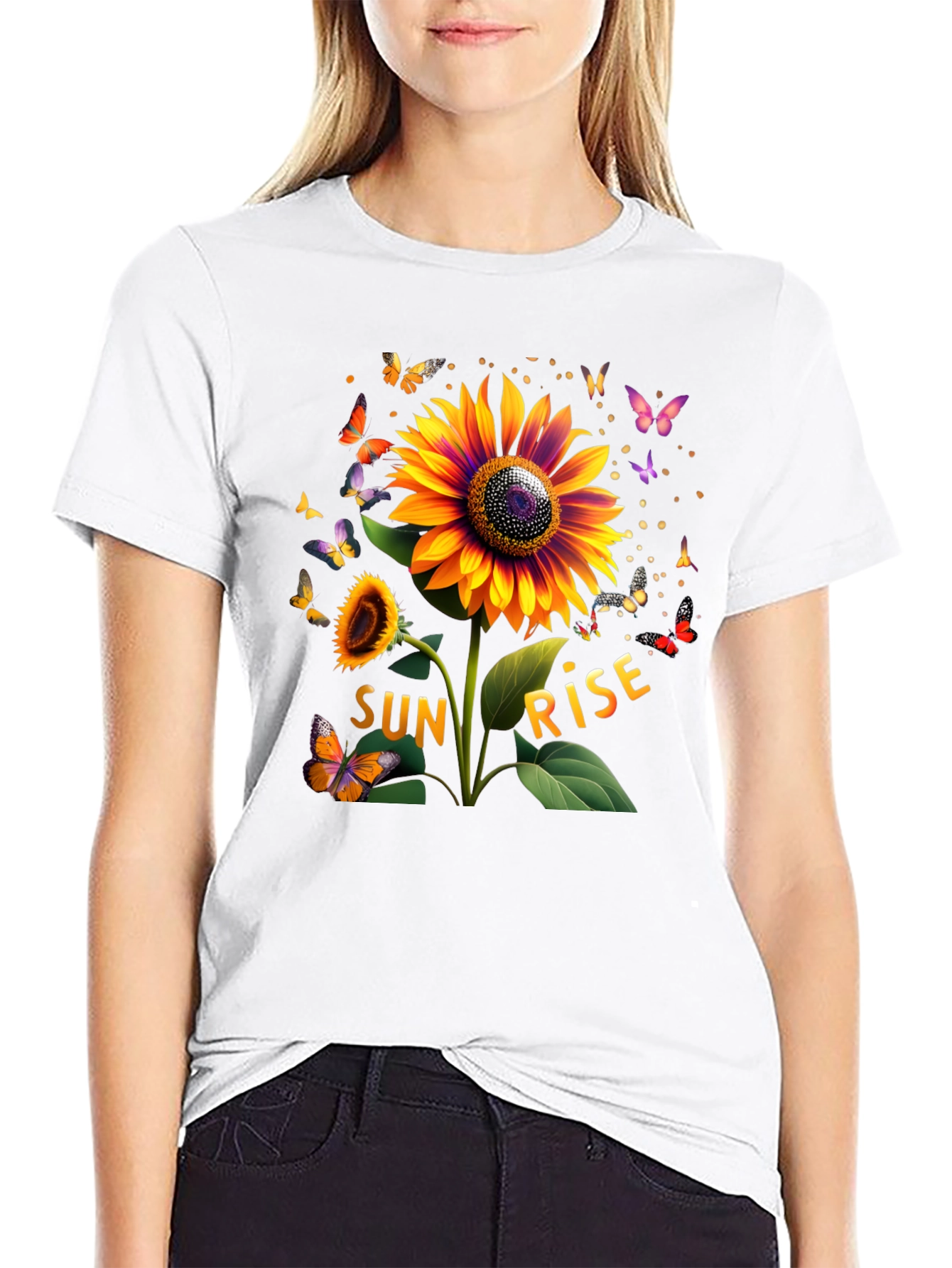 Sunflower Sunrise Graphic Tee