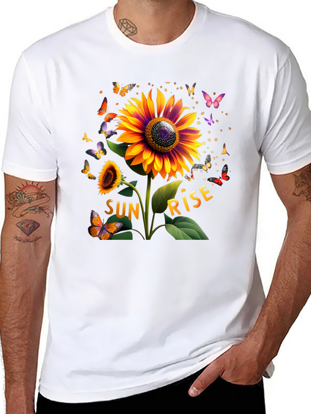 Sunflower Sunrise Graphic Tee