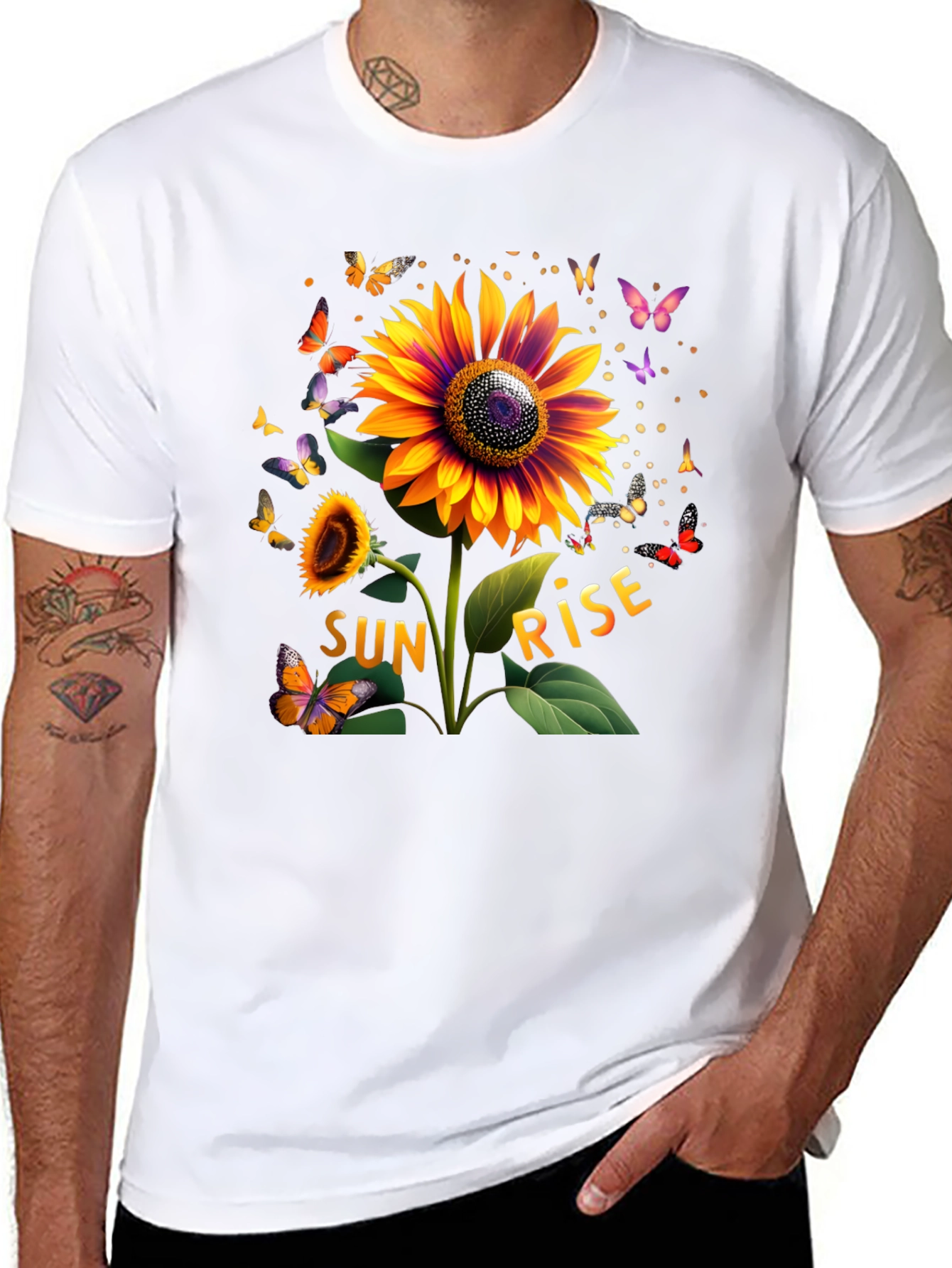 Sunflower Sunrise Graphic Tee