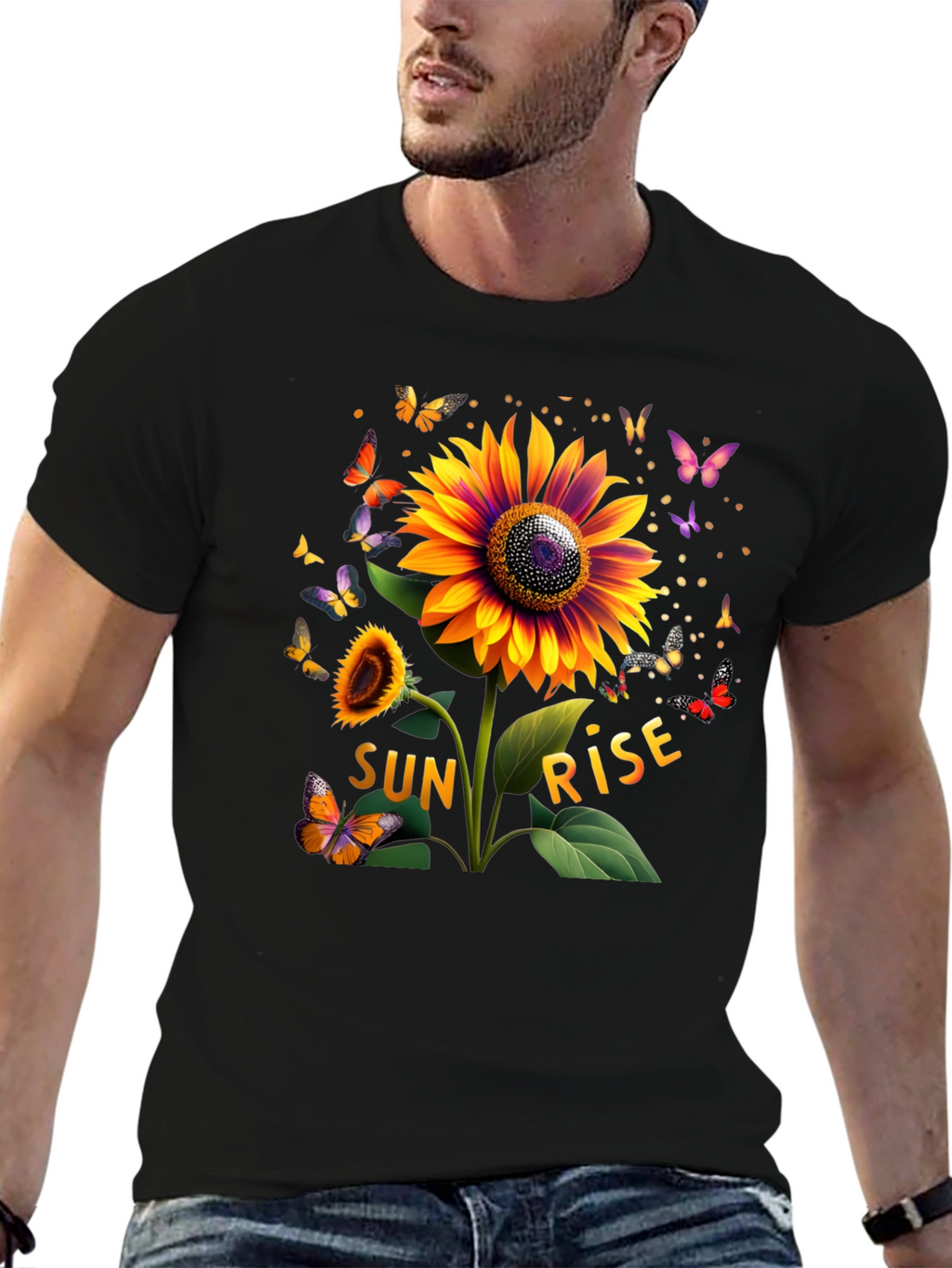 Sunflower Sunrise Graphic Tee