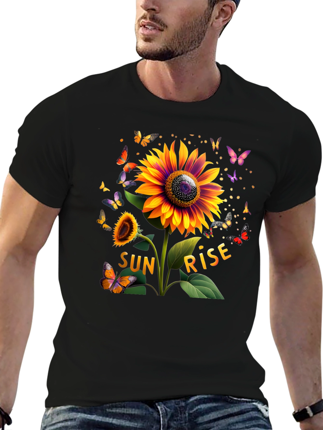 Sunflower Sunrise Graphic Tee