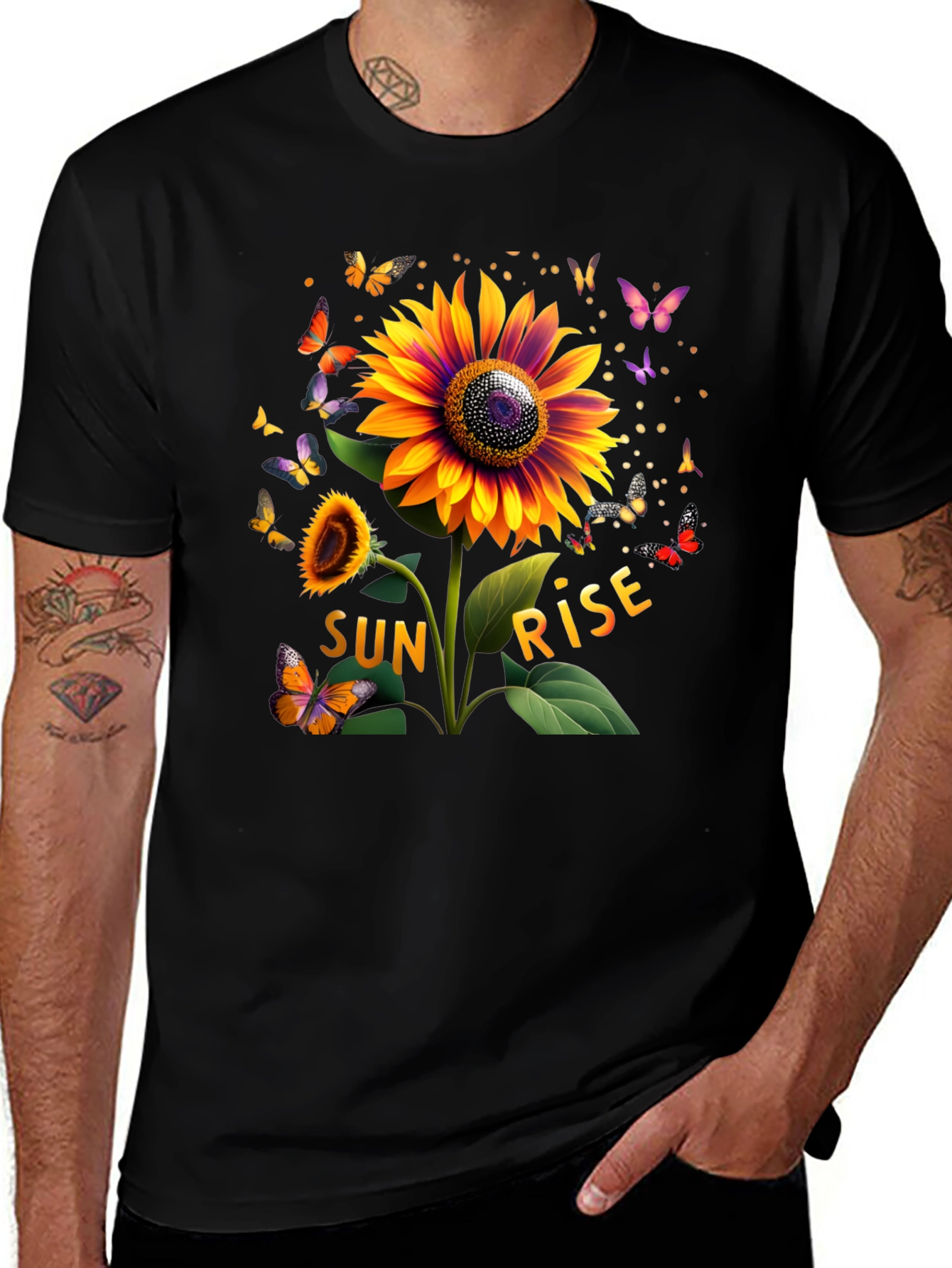 Sunflower Sunrise Graphic Tee
