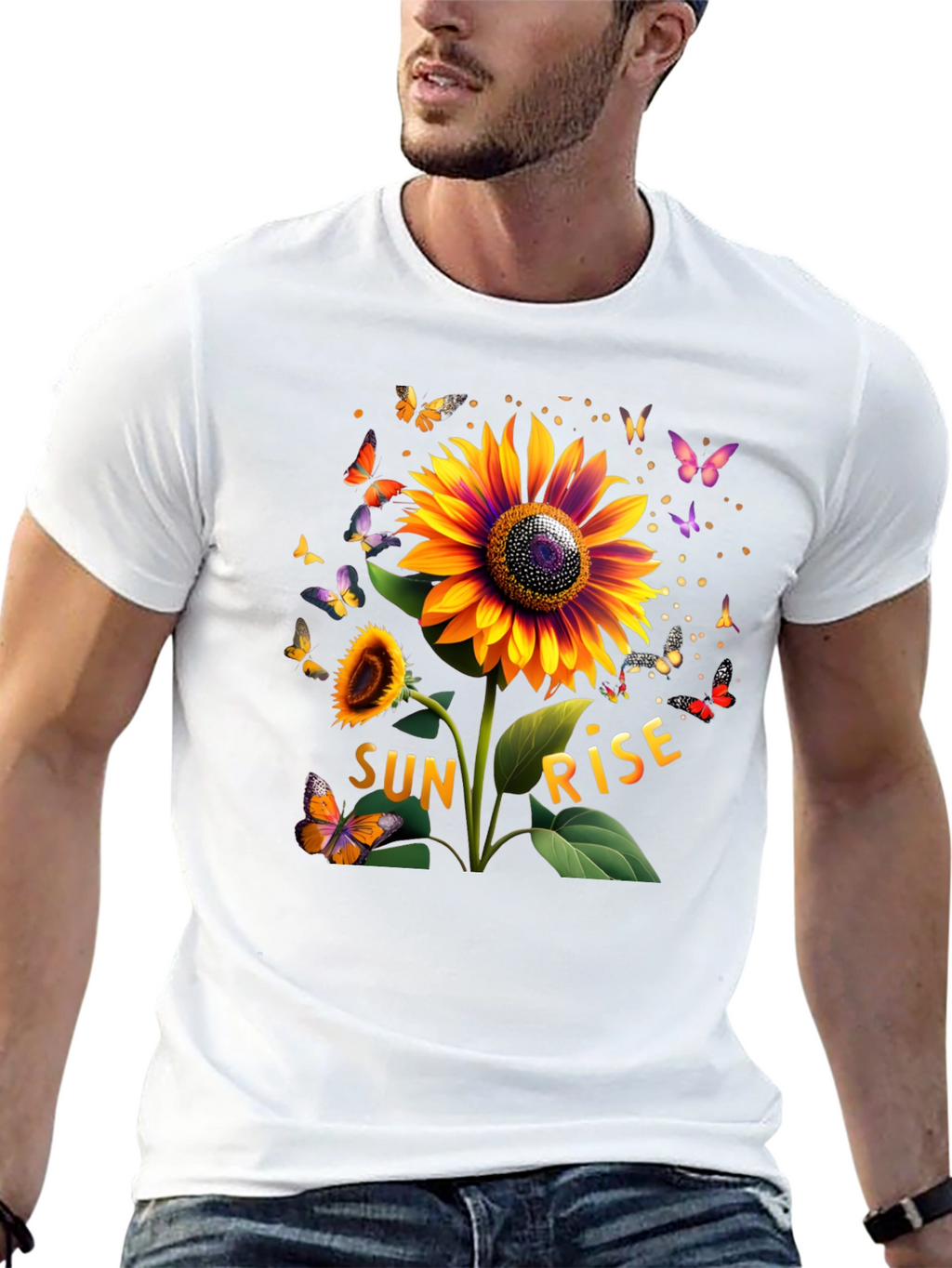 Sunflower Sunrise Graphic Tee