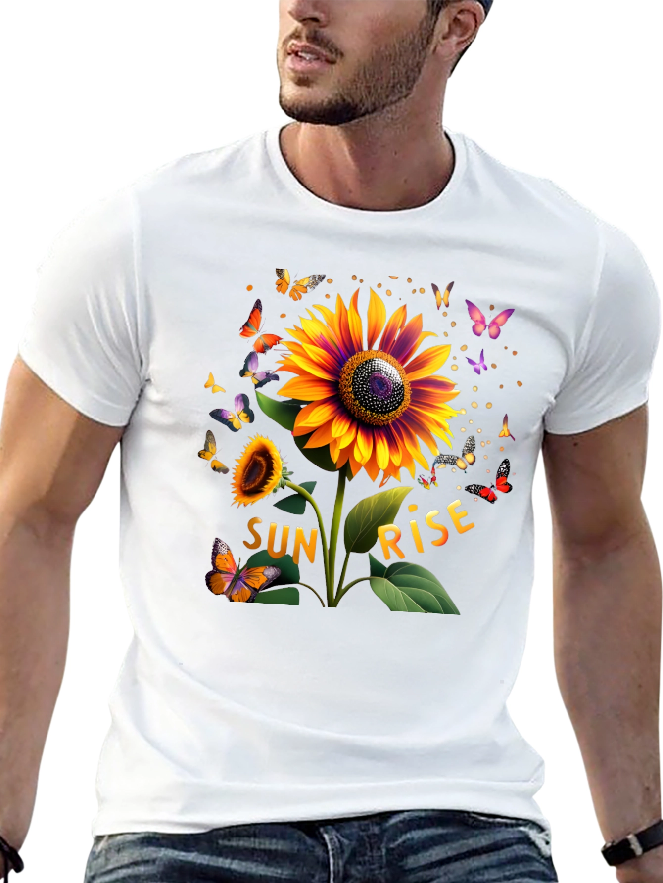 Sunflower Sunrise Graphic Tee
