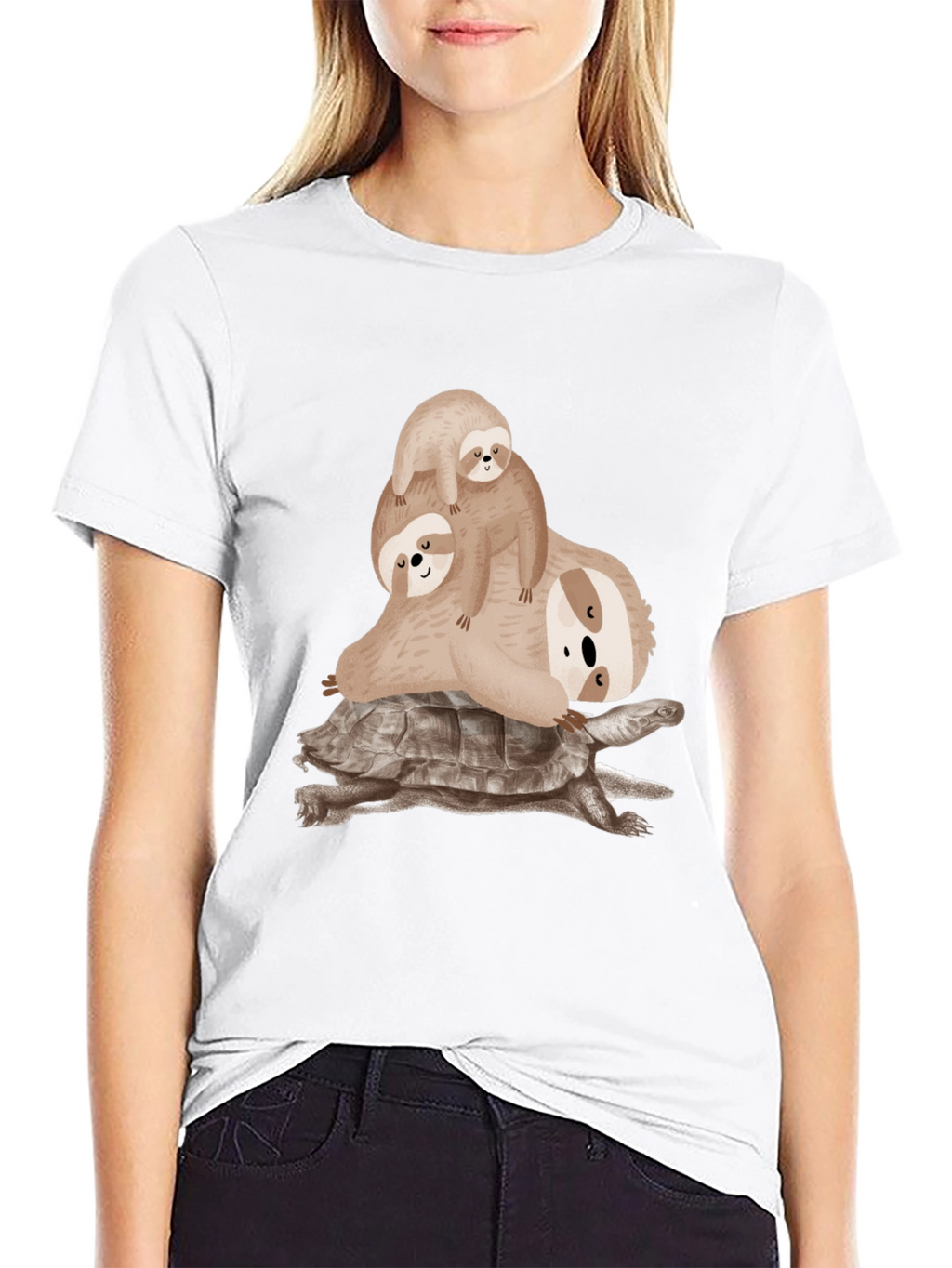 Sloth & Turtle Graphic Tee