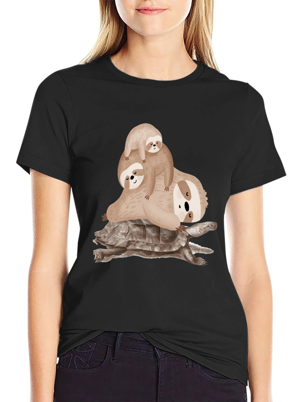 Sloth & Turtle Graphic Tee