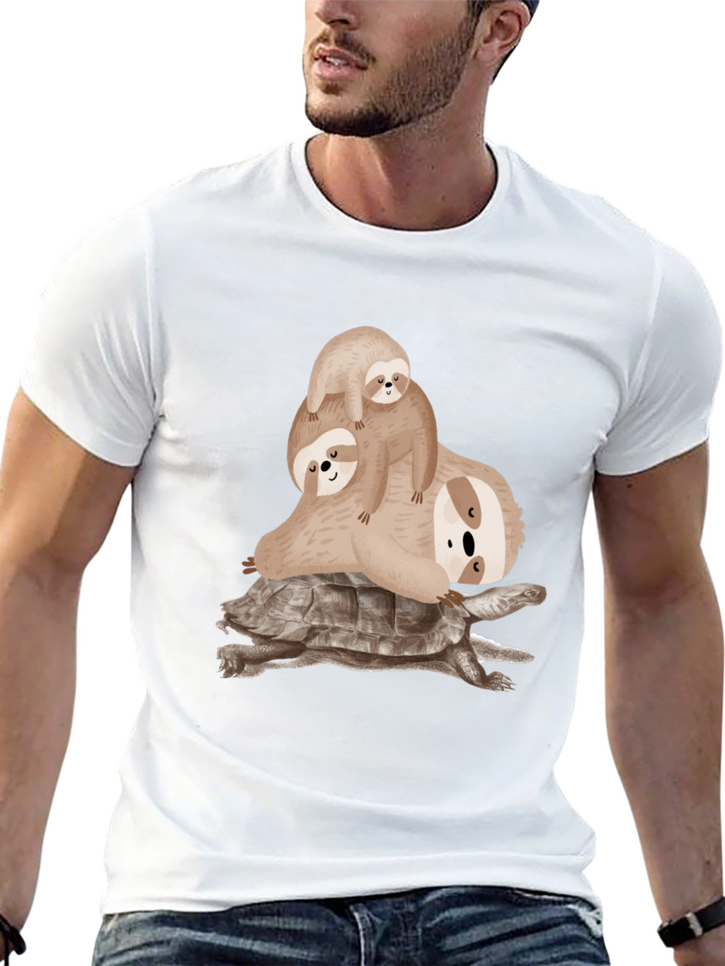 Sloth & Turtle Graphic Tee