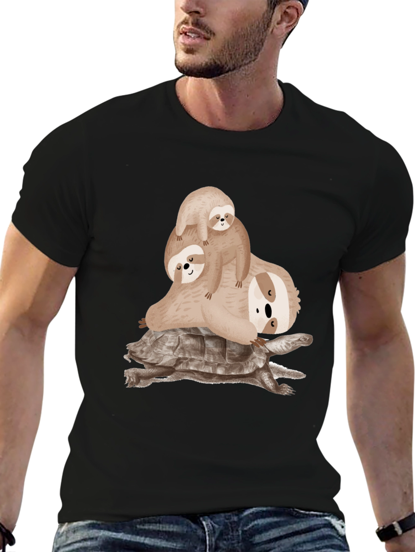 Sloth & Turtle Graphic Tee