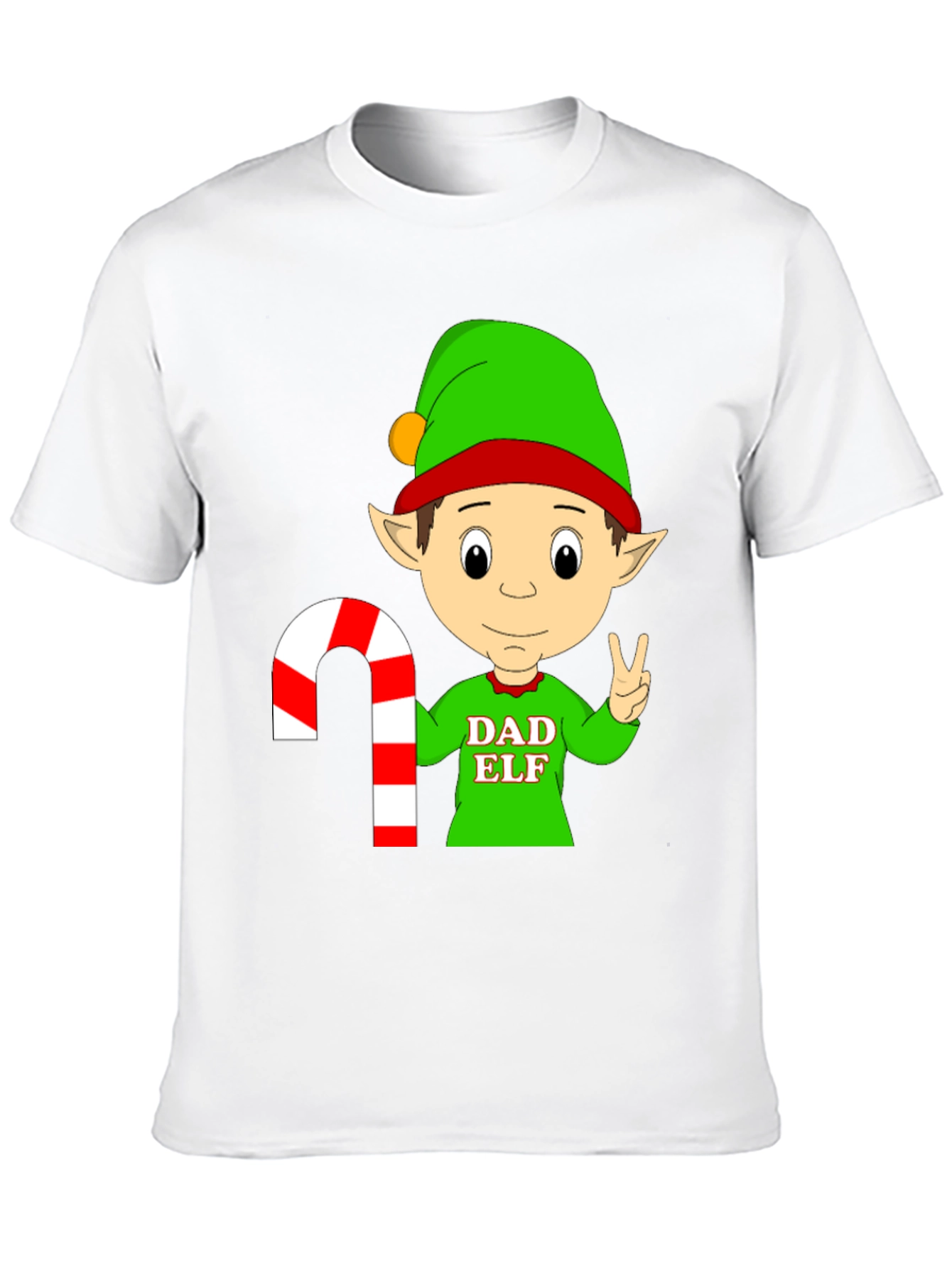 Dad Elf Christmas T-Shirt