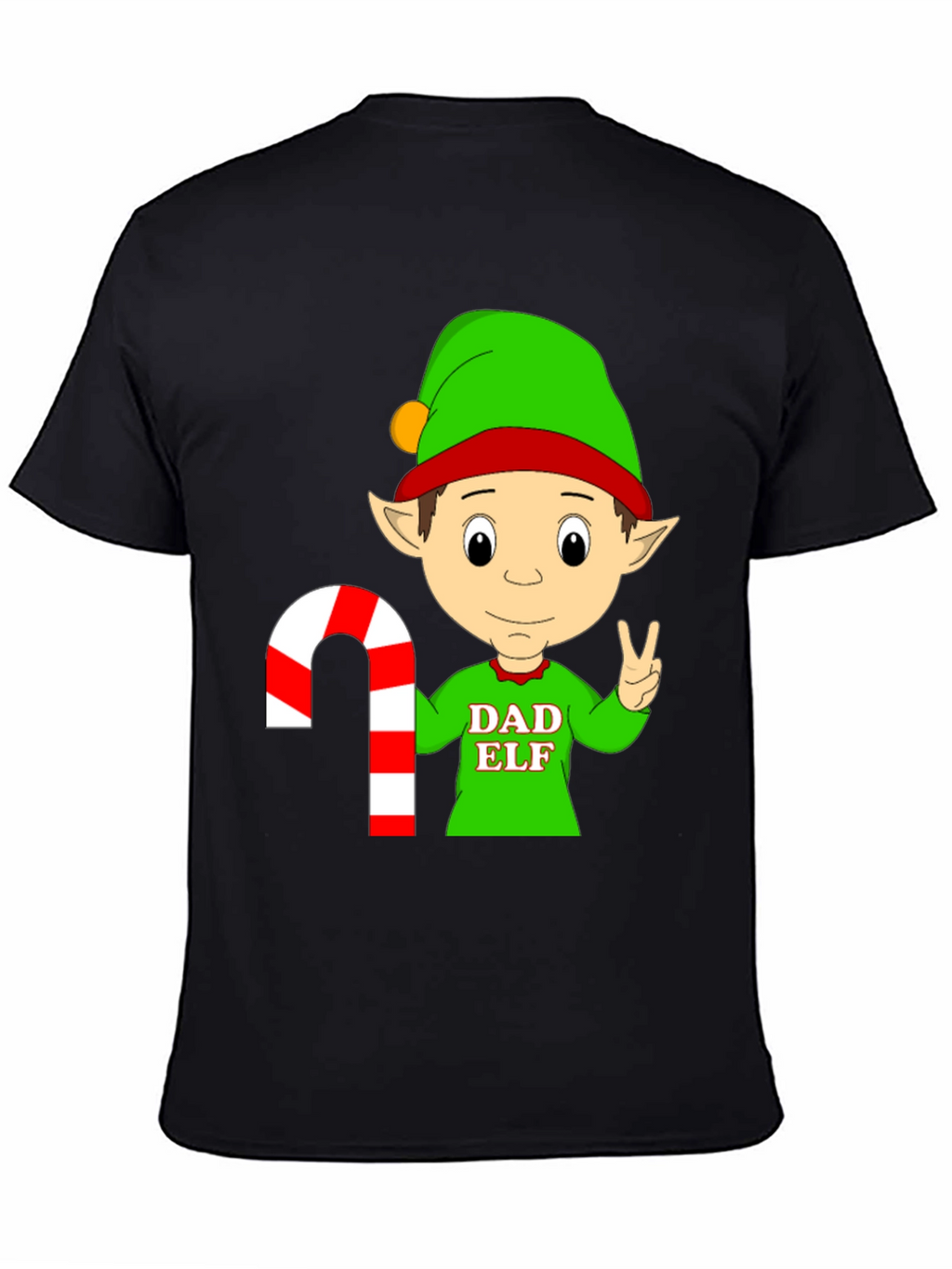 Dad Elf Christmas T-Shirt