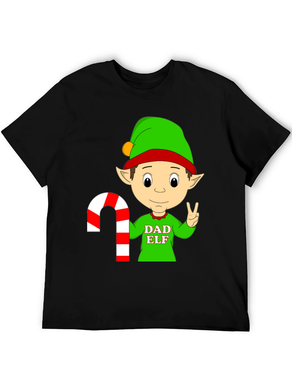 Dad Elf Christmas T-Shirt