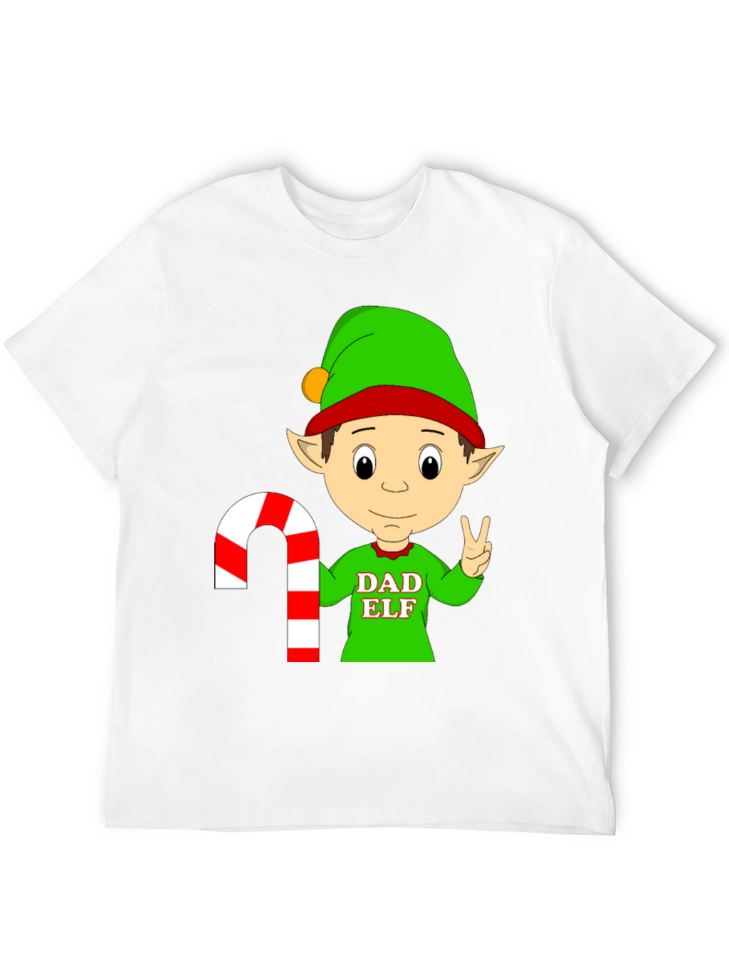 Dad Elf Christmas T-Shirt