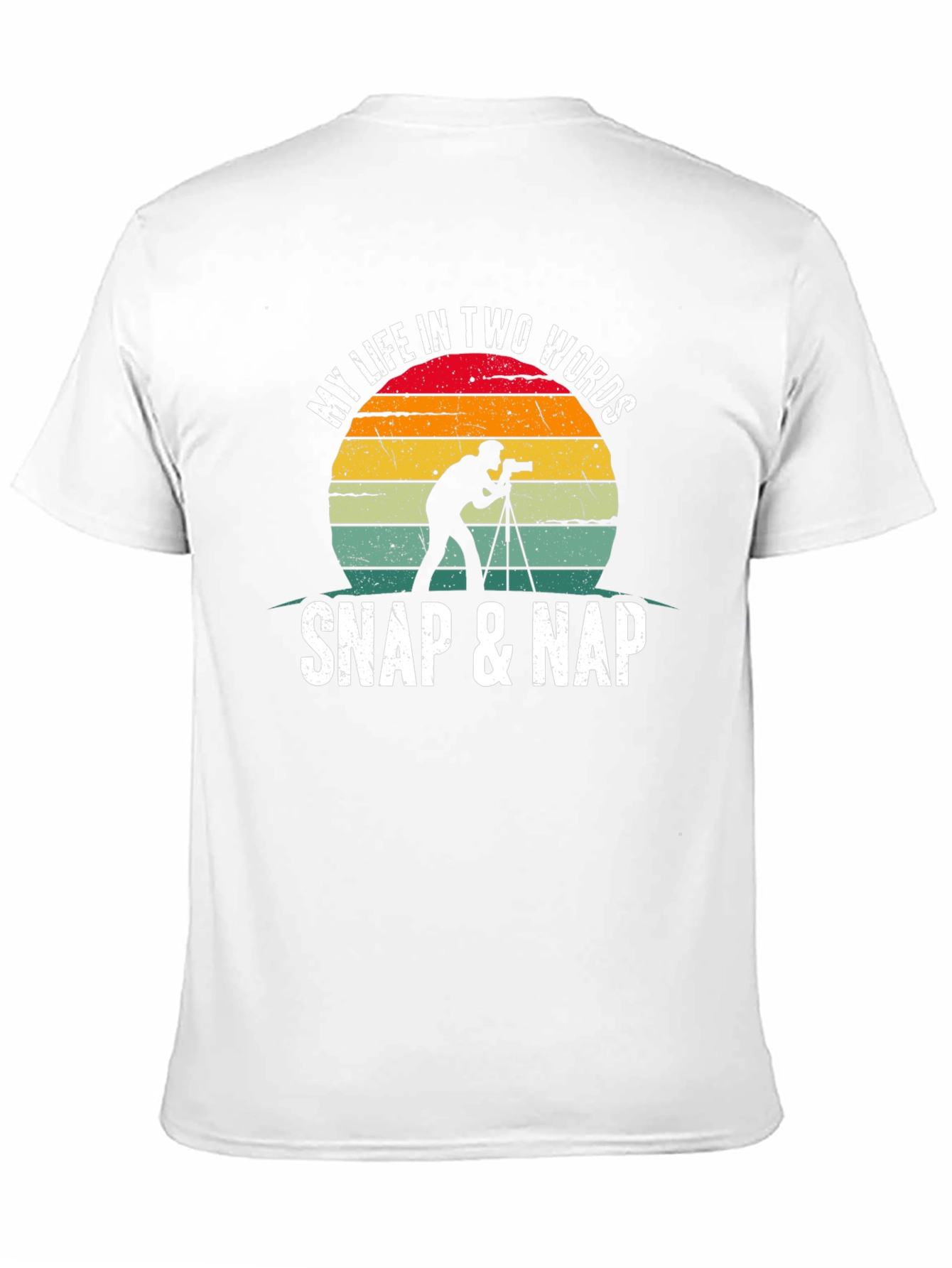 Snap & Nap Photographer Graphic T-Shirt