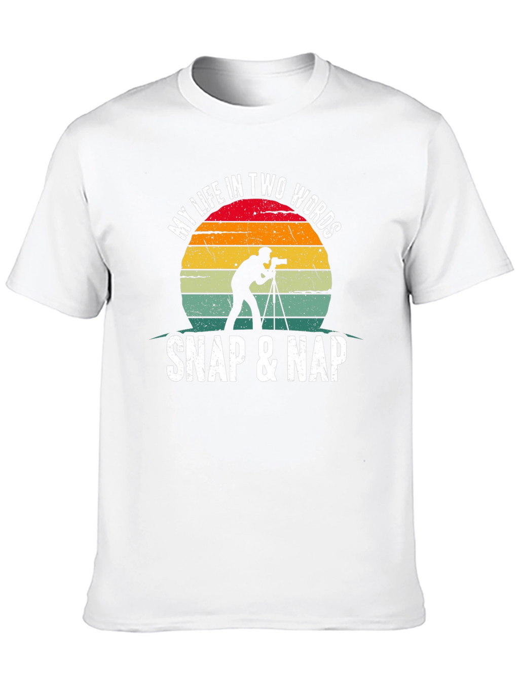 Snap & Nap Photographer Graphic T-Shirt