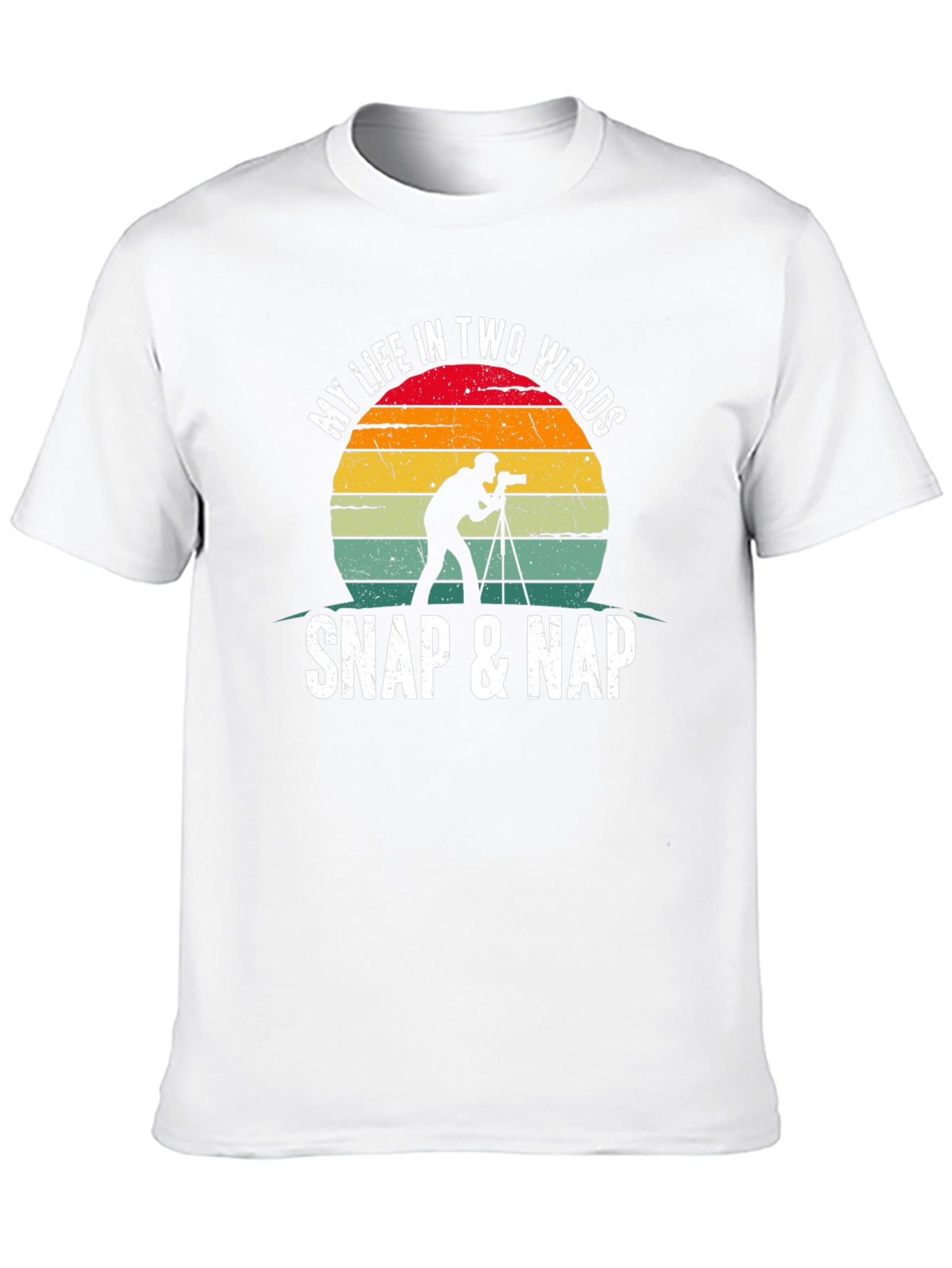 Snap & Nap Photographer Graphic T-Shirt