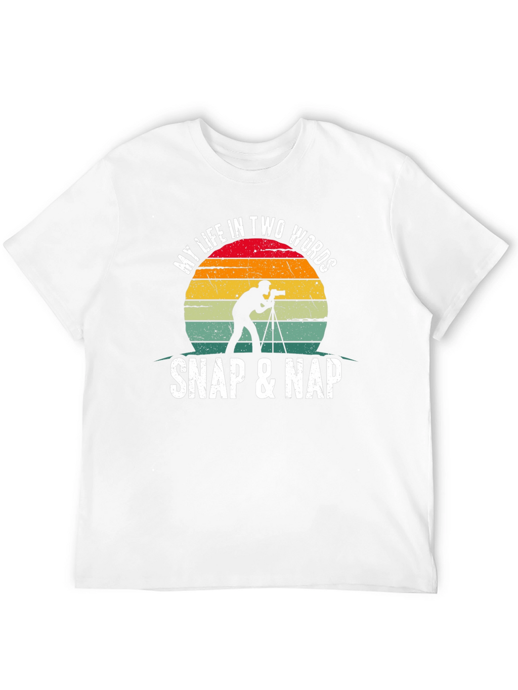 Snap & Nap Photographer Graphic T-Shirt