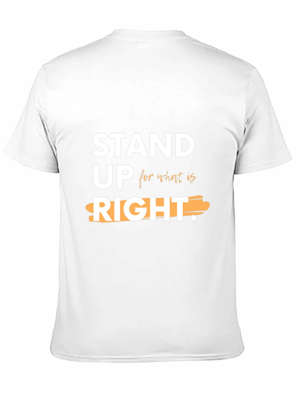 Stand Up For What Is Right Black Tee