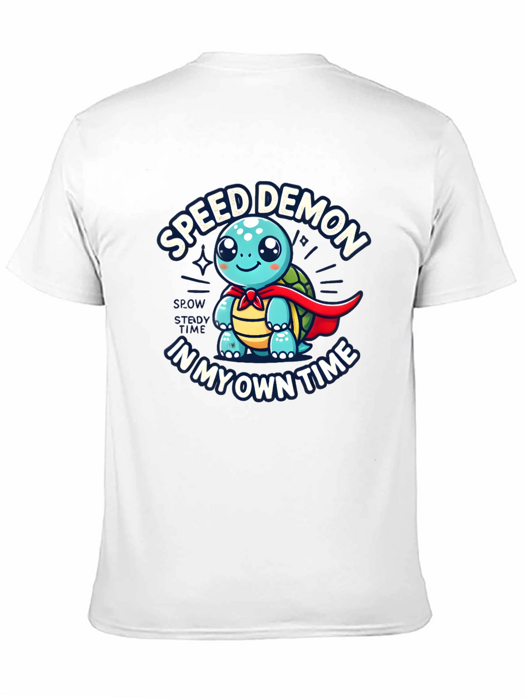 Speed Demon Turtle T-Shirt - Slow & Steady Wins