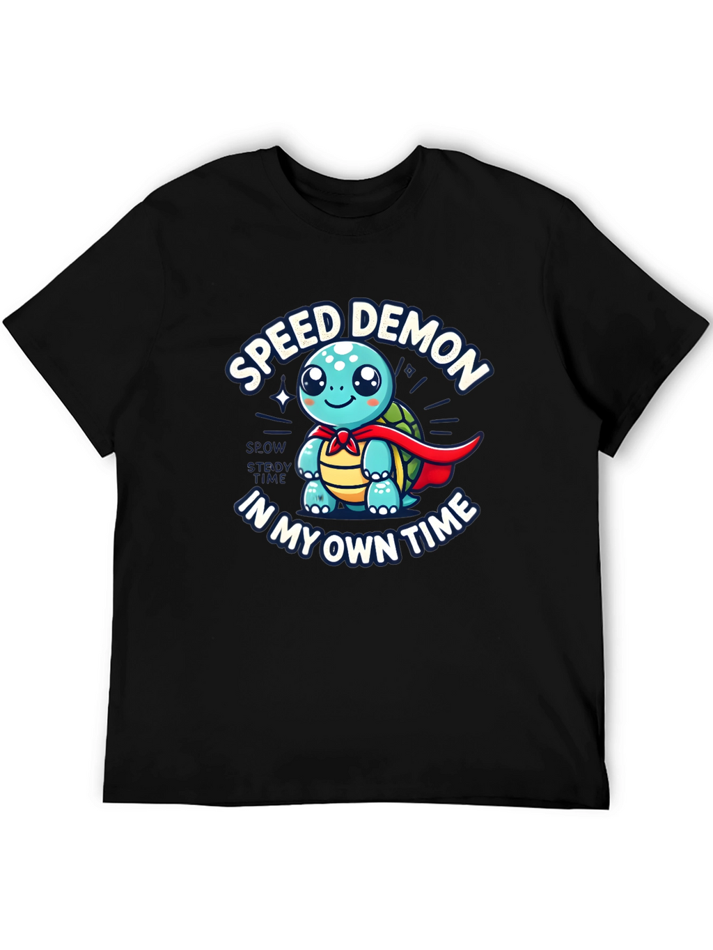 Speed Demon Turtle T-Shirt - Slow & Steady Wins