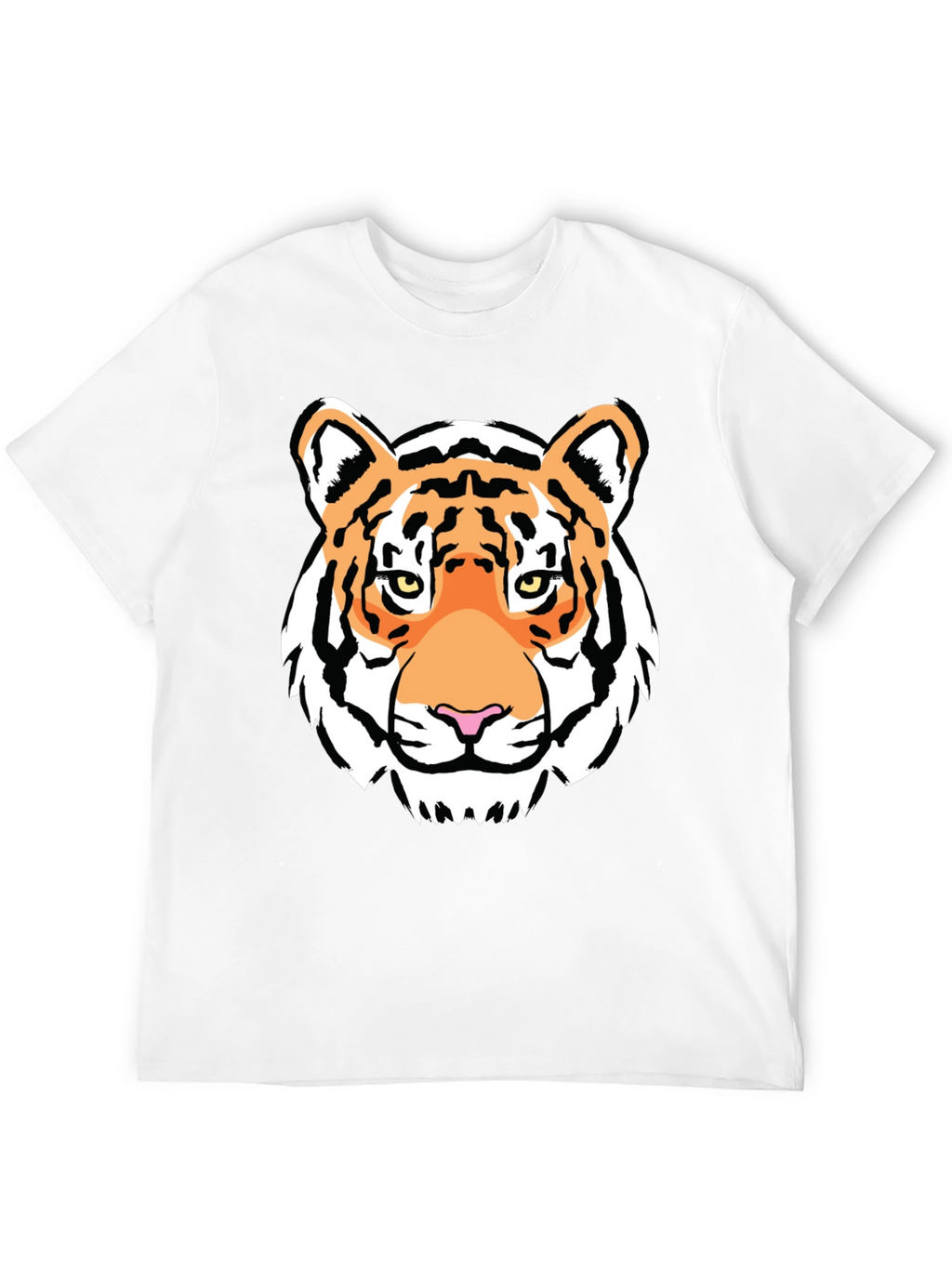 Tiger Graphic Tee - Bold Black T-Shirt