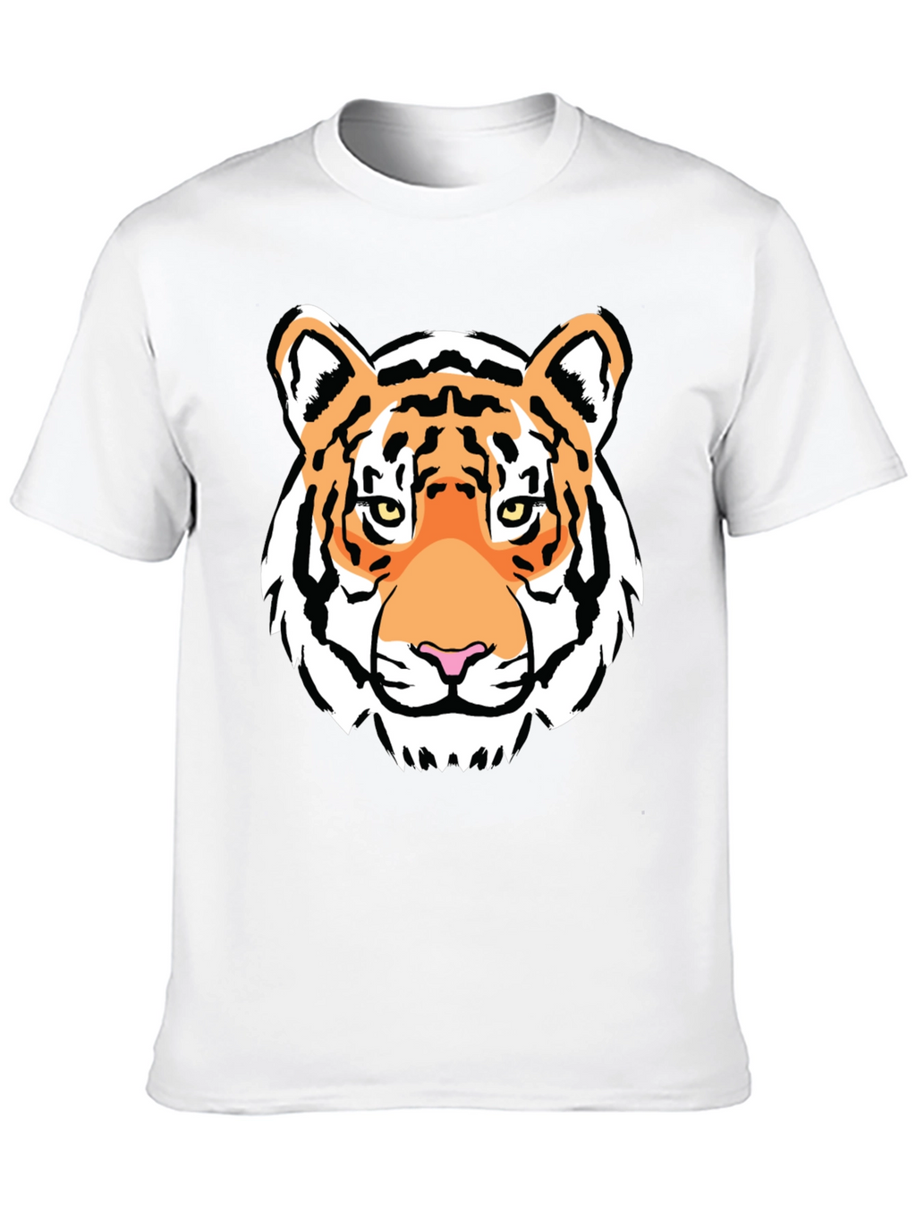 Tiger Graphic Tee - Bold Black T-Shirt