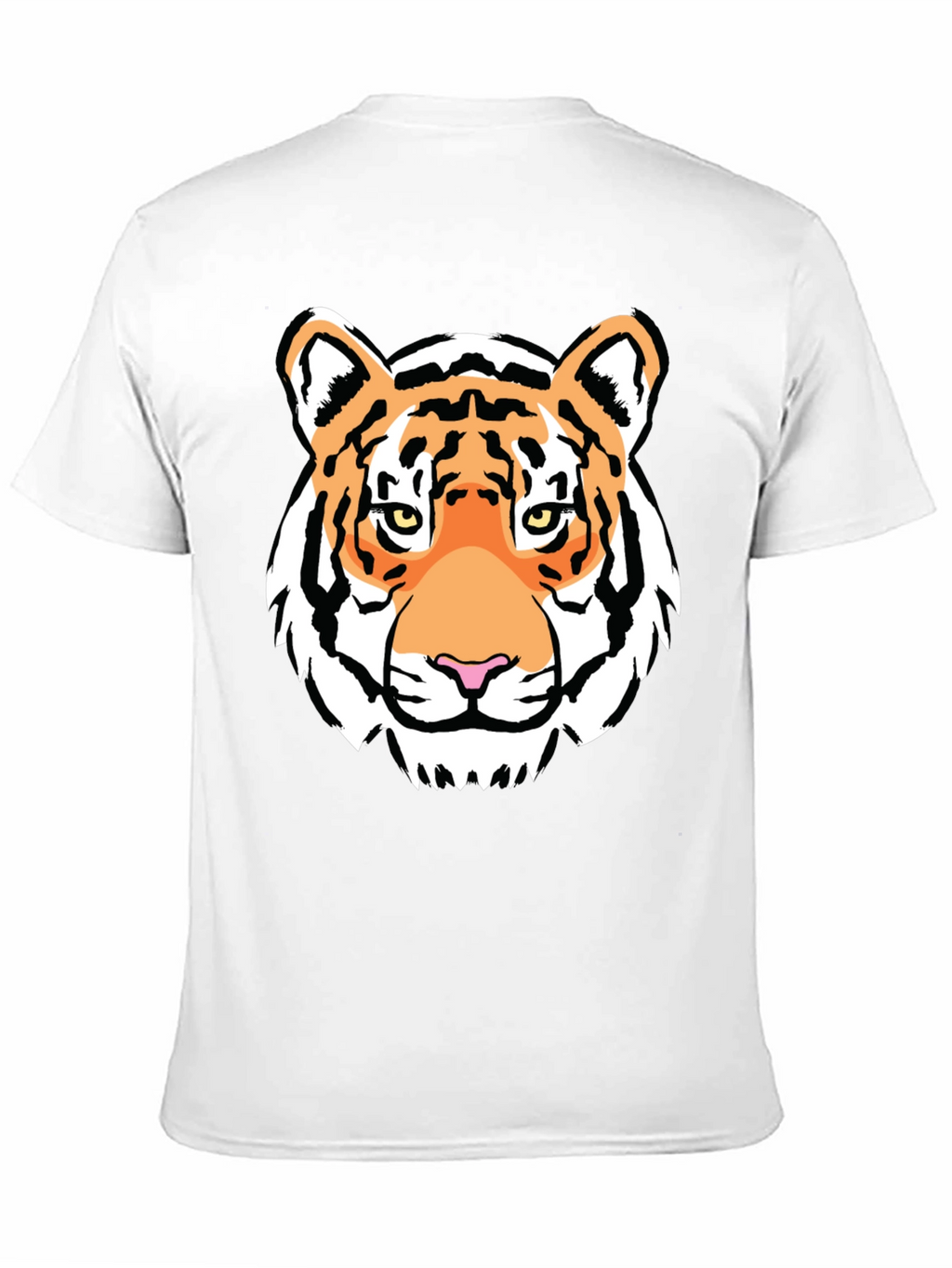 Tiger Graphic Tee - Bold Black T-Shirt