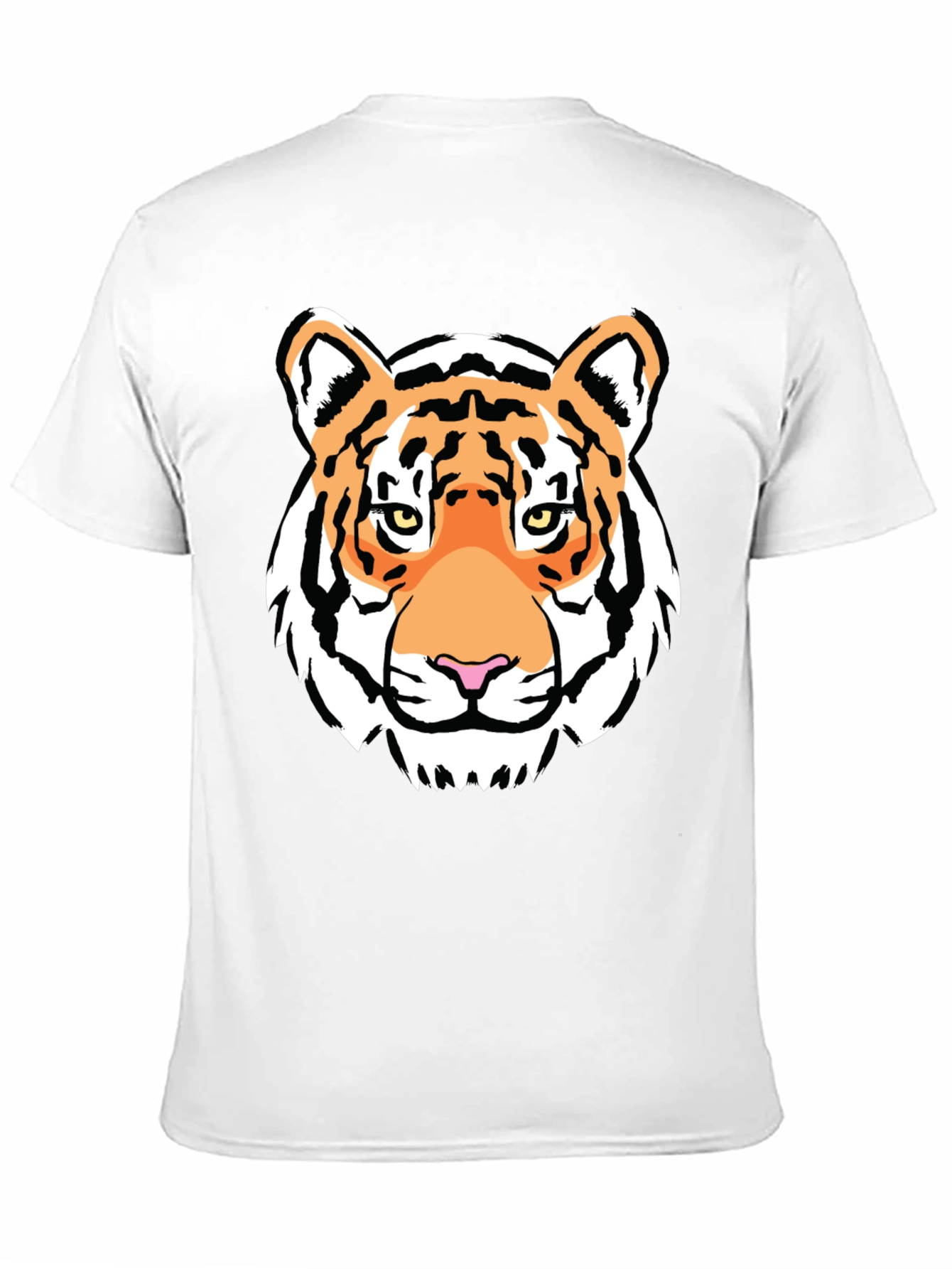 Tiger Graphic Tee - Bold Black T-Shirt