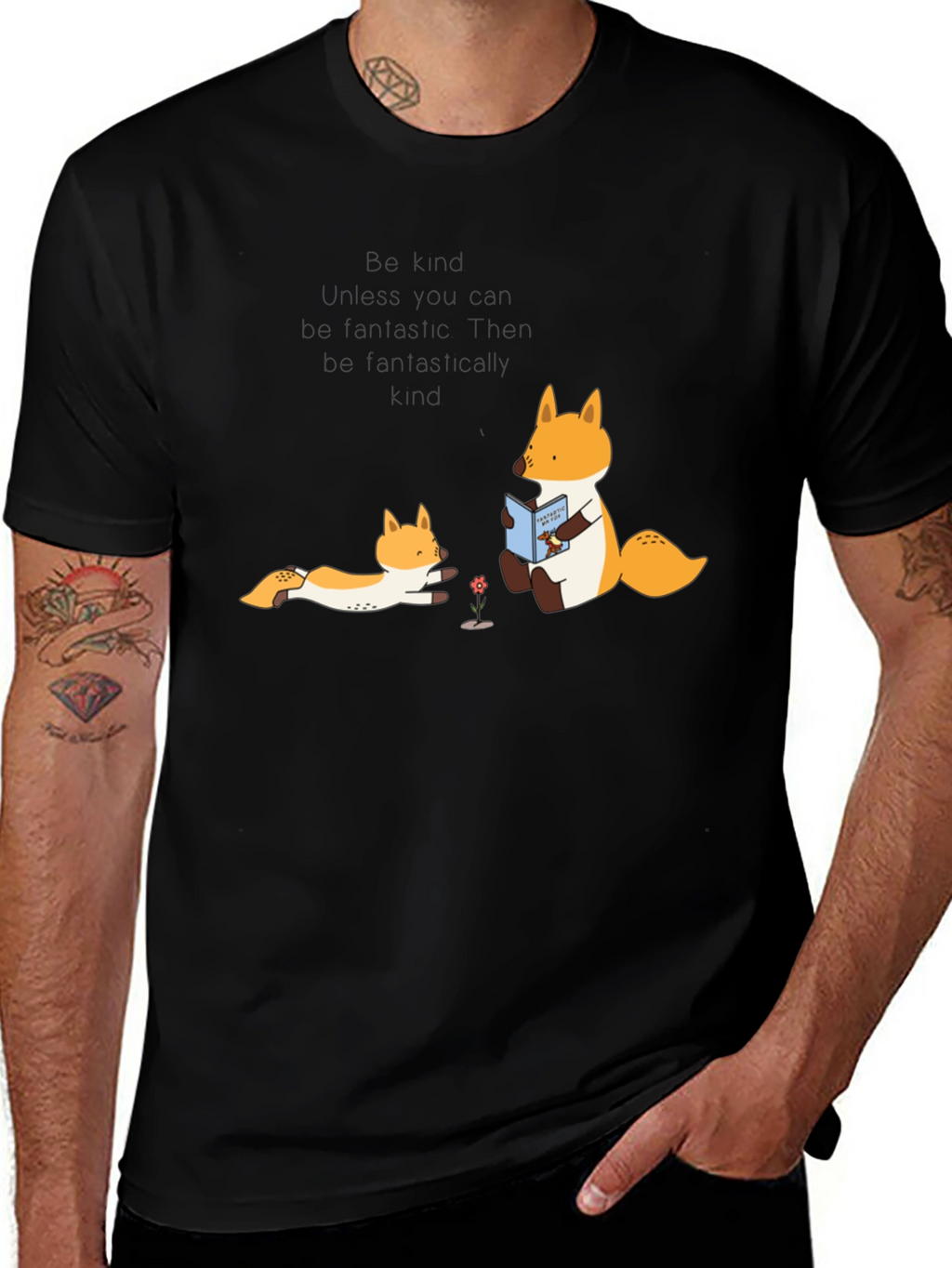 Kind Fox Graphic Tee