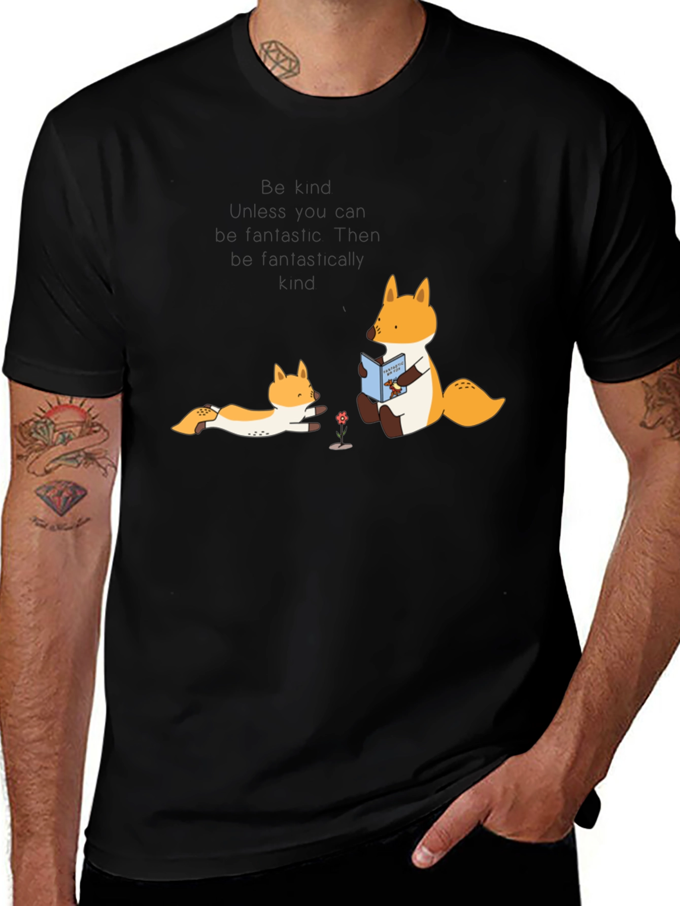 Kind Fox Graphic Tee