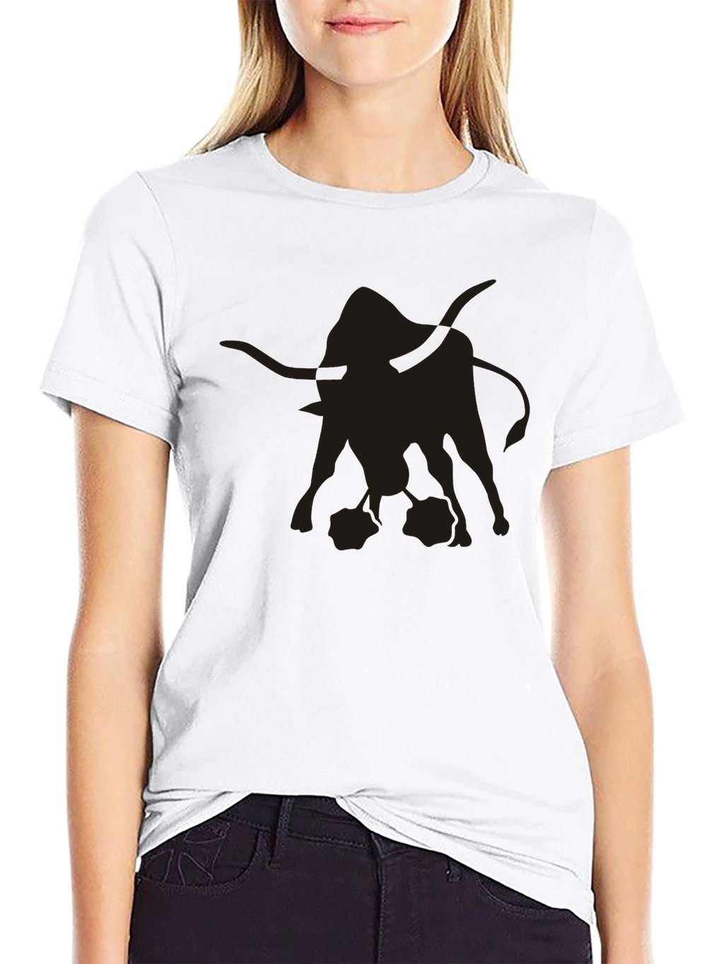 Mens Graphic Black Bull T-Shirt
