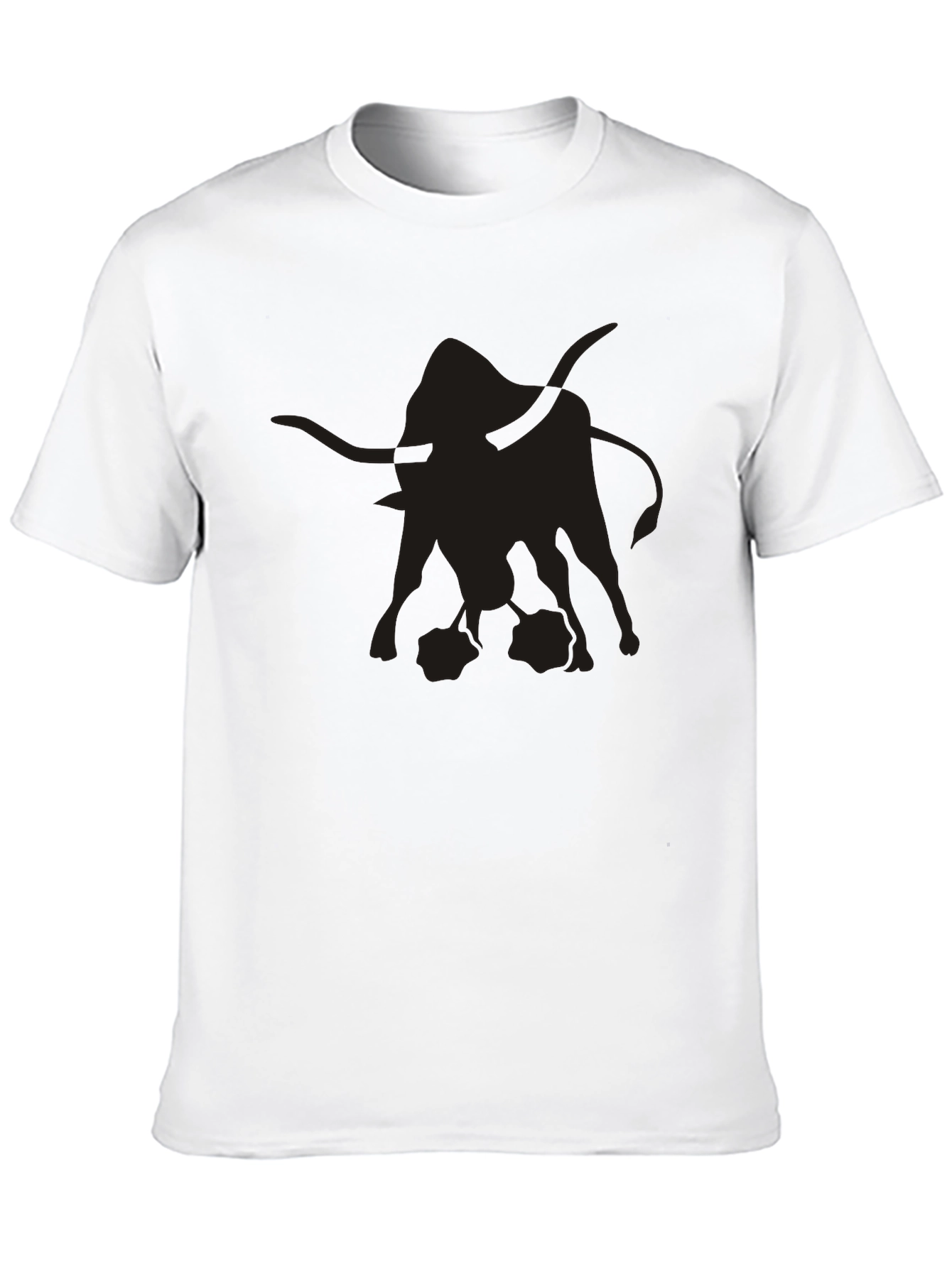 Mens Graphic Black Bull T-Shirt