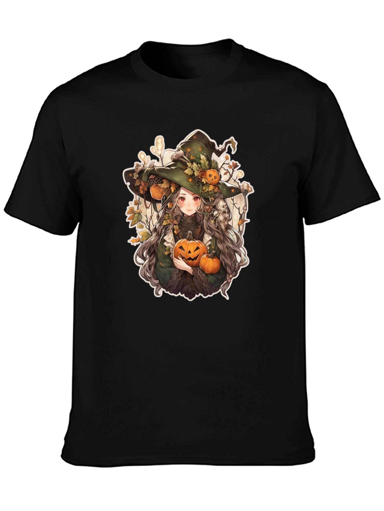 Anime Halloween Witch T-Shirt