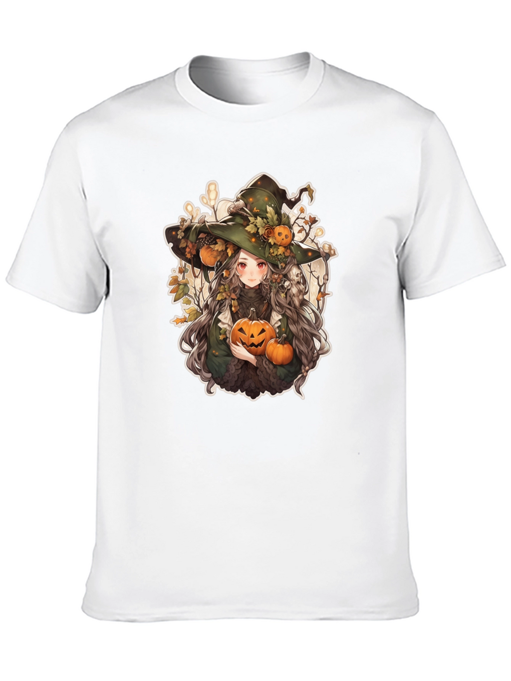 Anime Halloween Witch T-Shirt