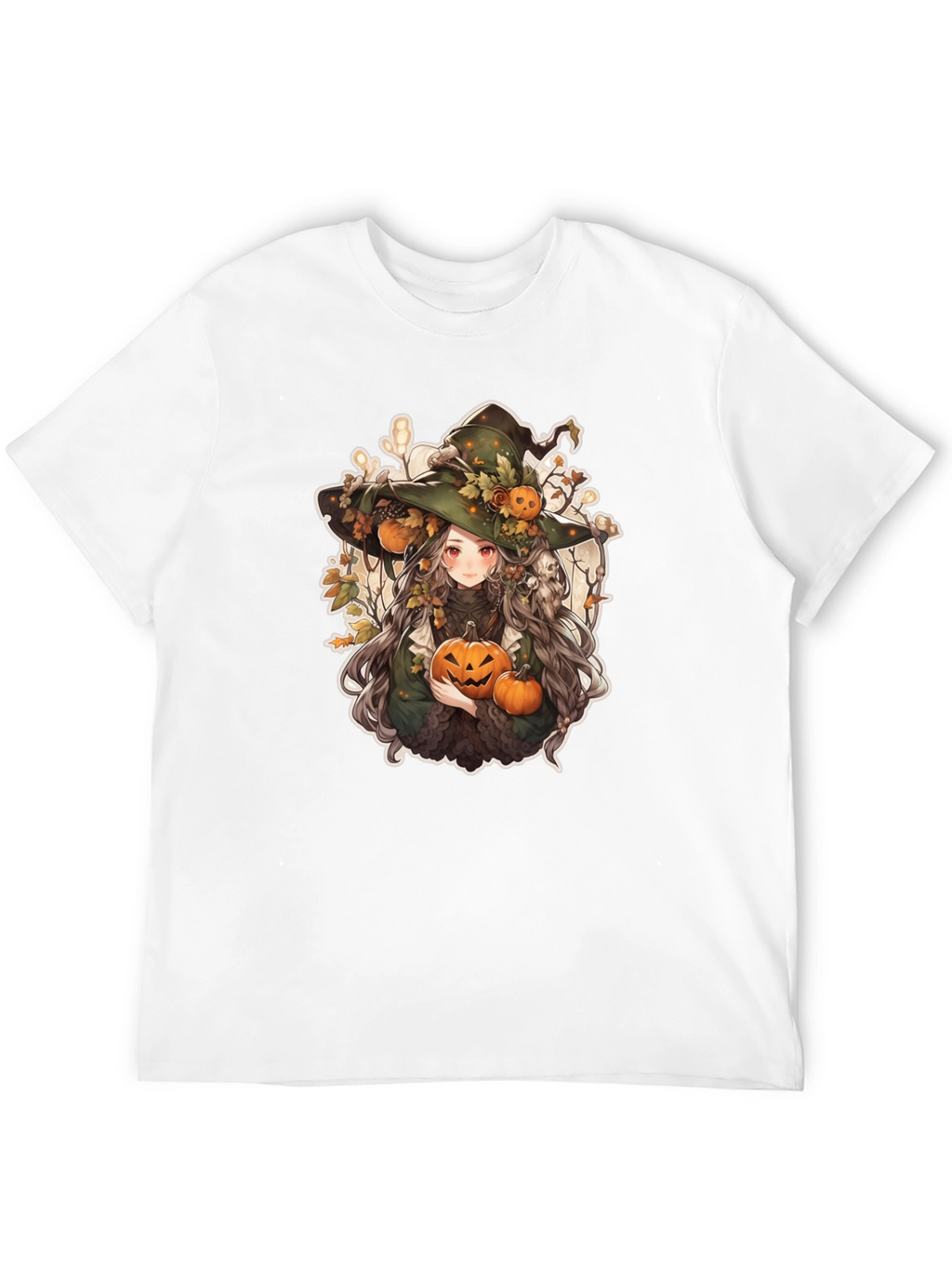 Anime Halloween Witch T-Shirt