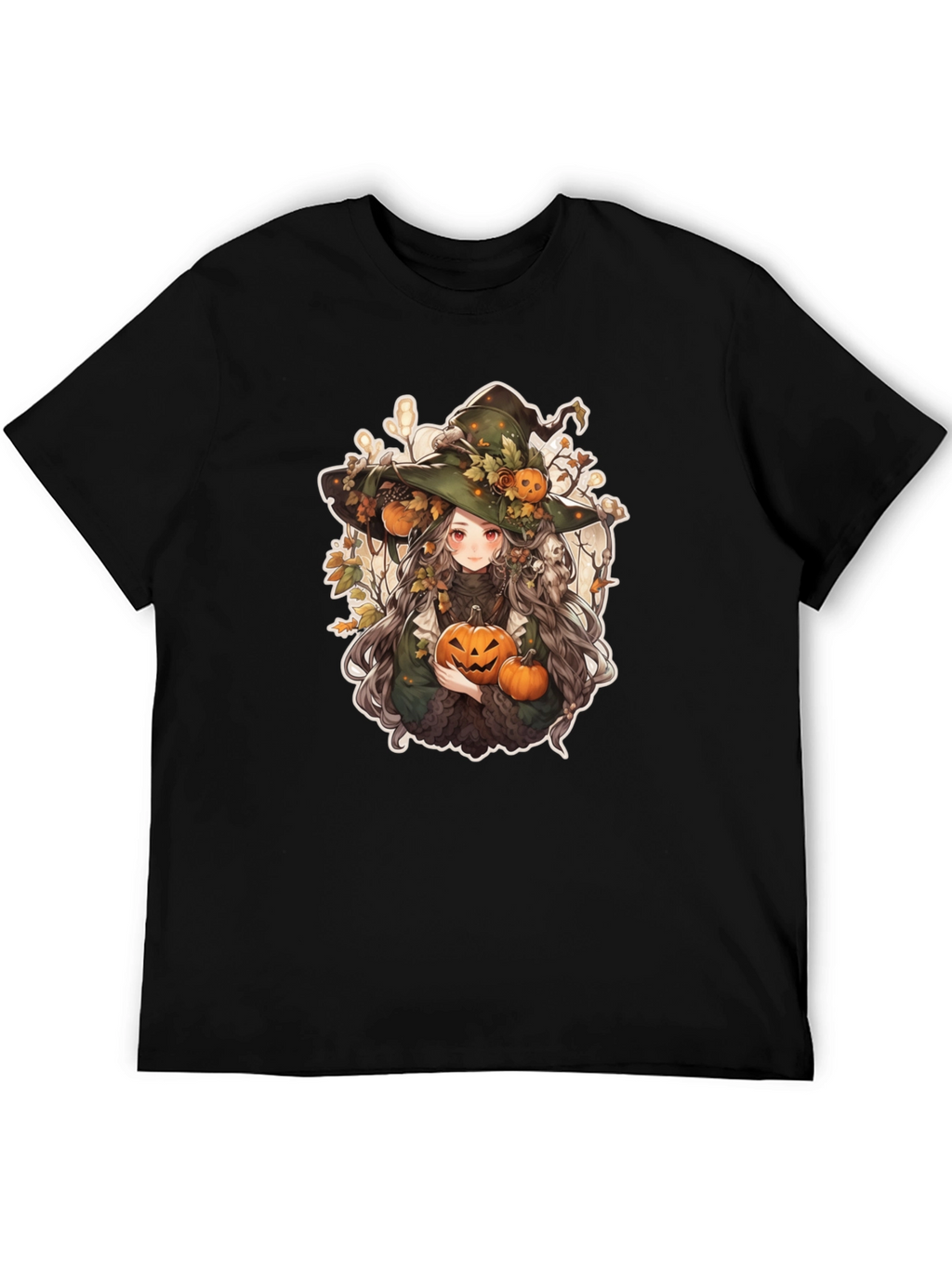 Anime Halloween Witch T-Shirt