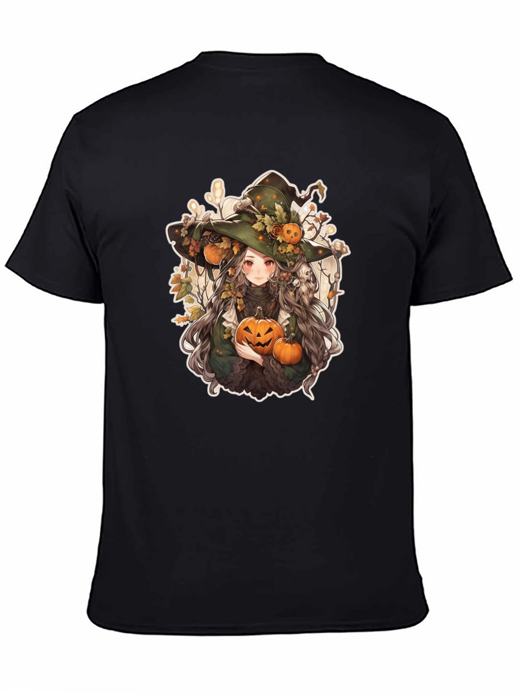 Anime Halloween Witch T-Shirt
