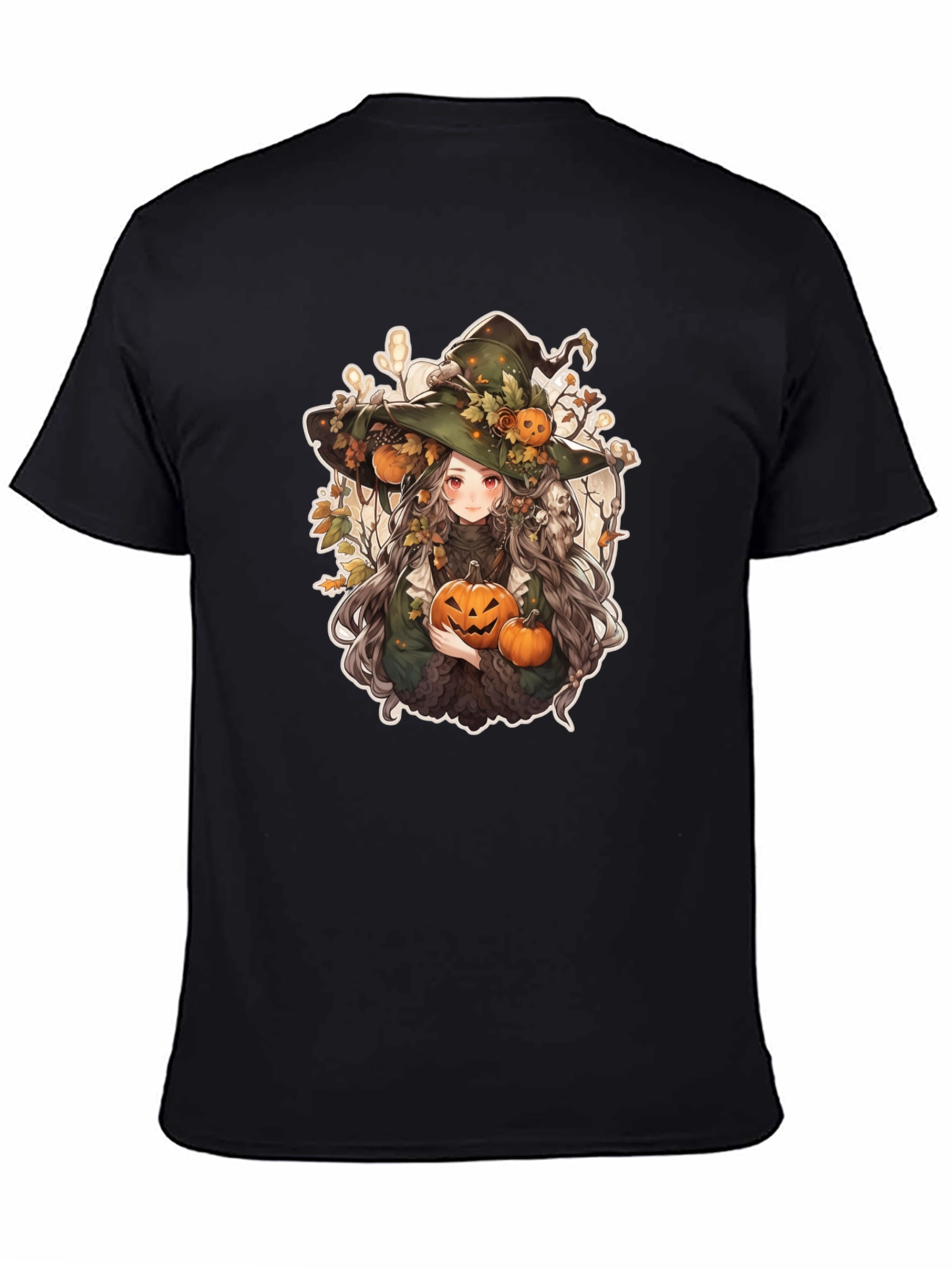 Anime Halloween Witch T-Shirt