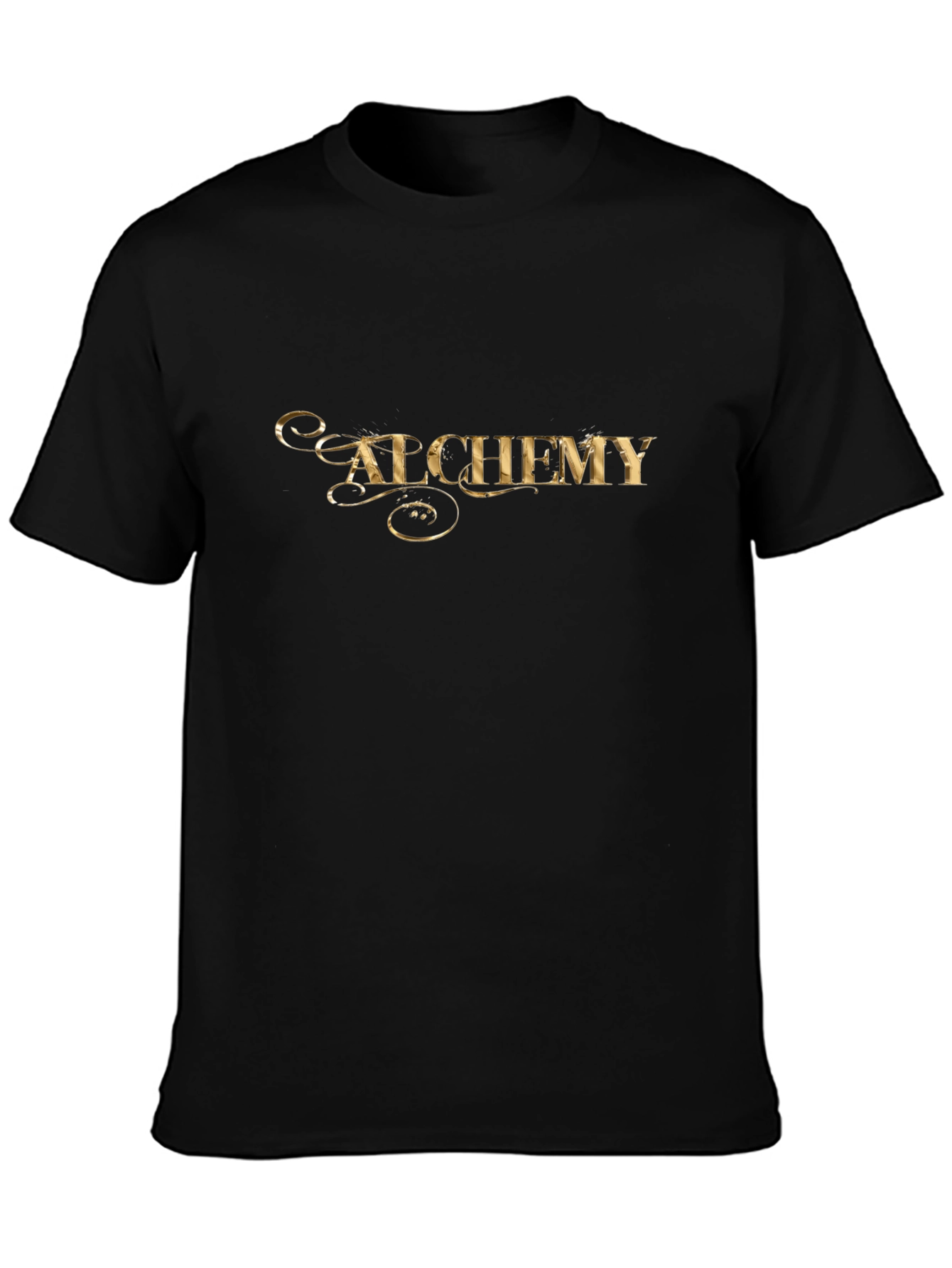 Alchemy Graphic Print Black T-Shirt
