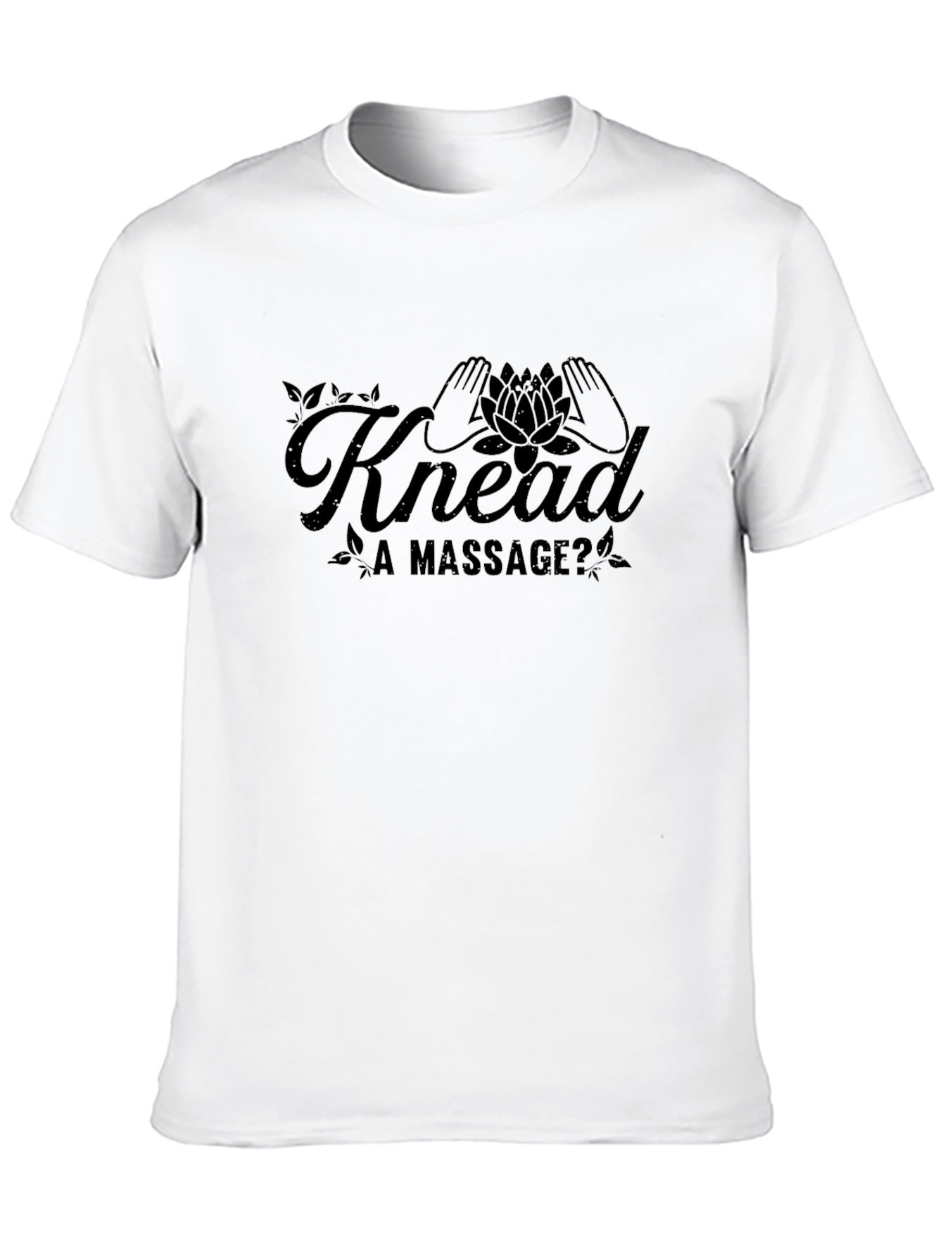 Knead a Massage T-Shirt - Black Graphic Tee
