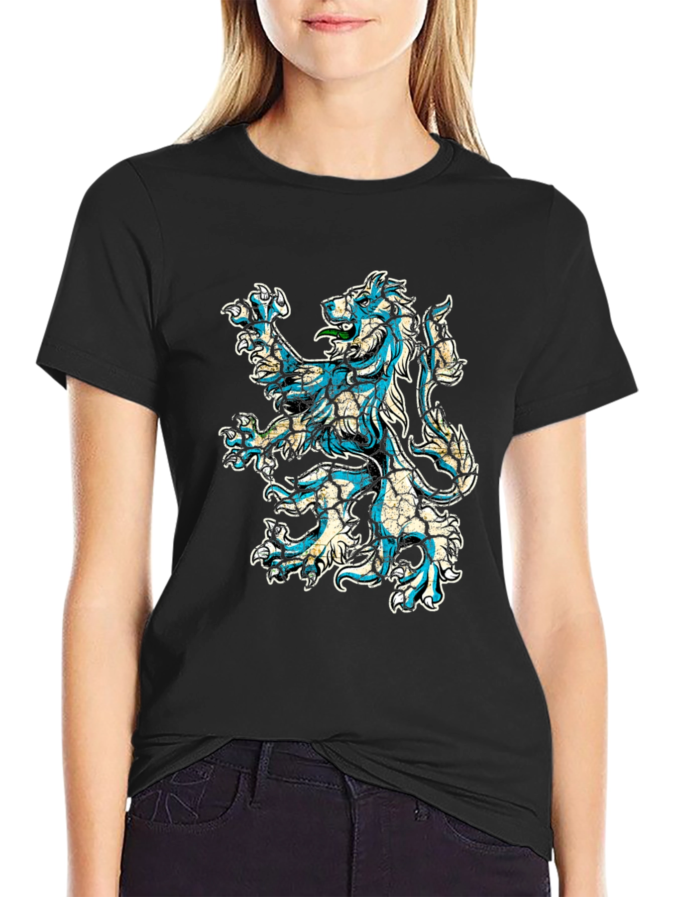 Lion Rampant T-Shirt - Scottish Pride