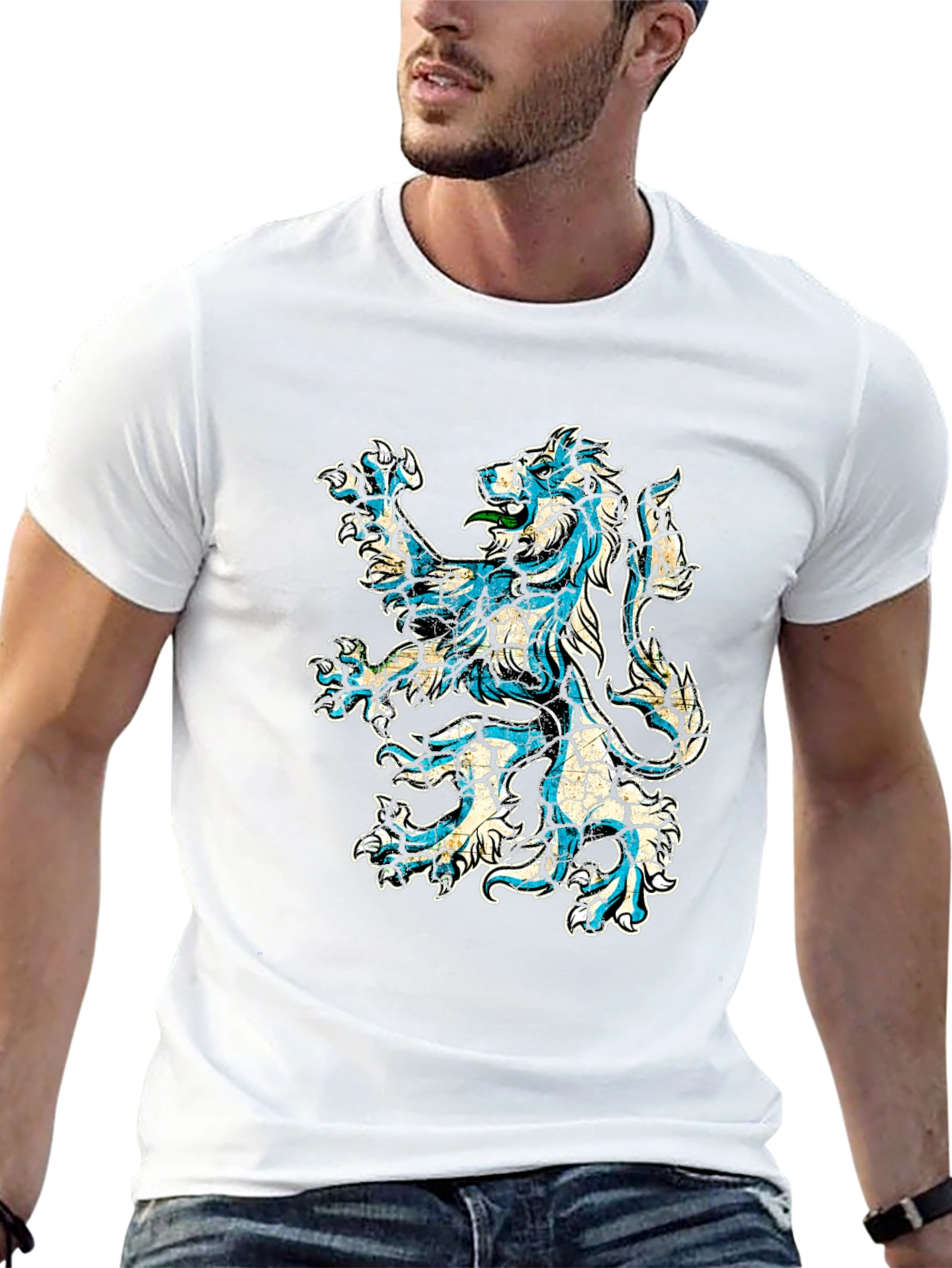 Lion Rampant T-Shirt - Scottish Pride