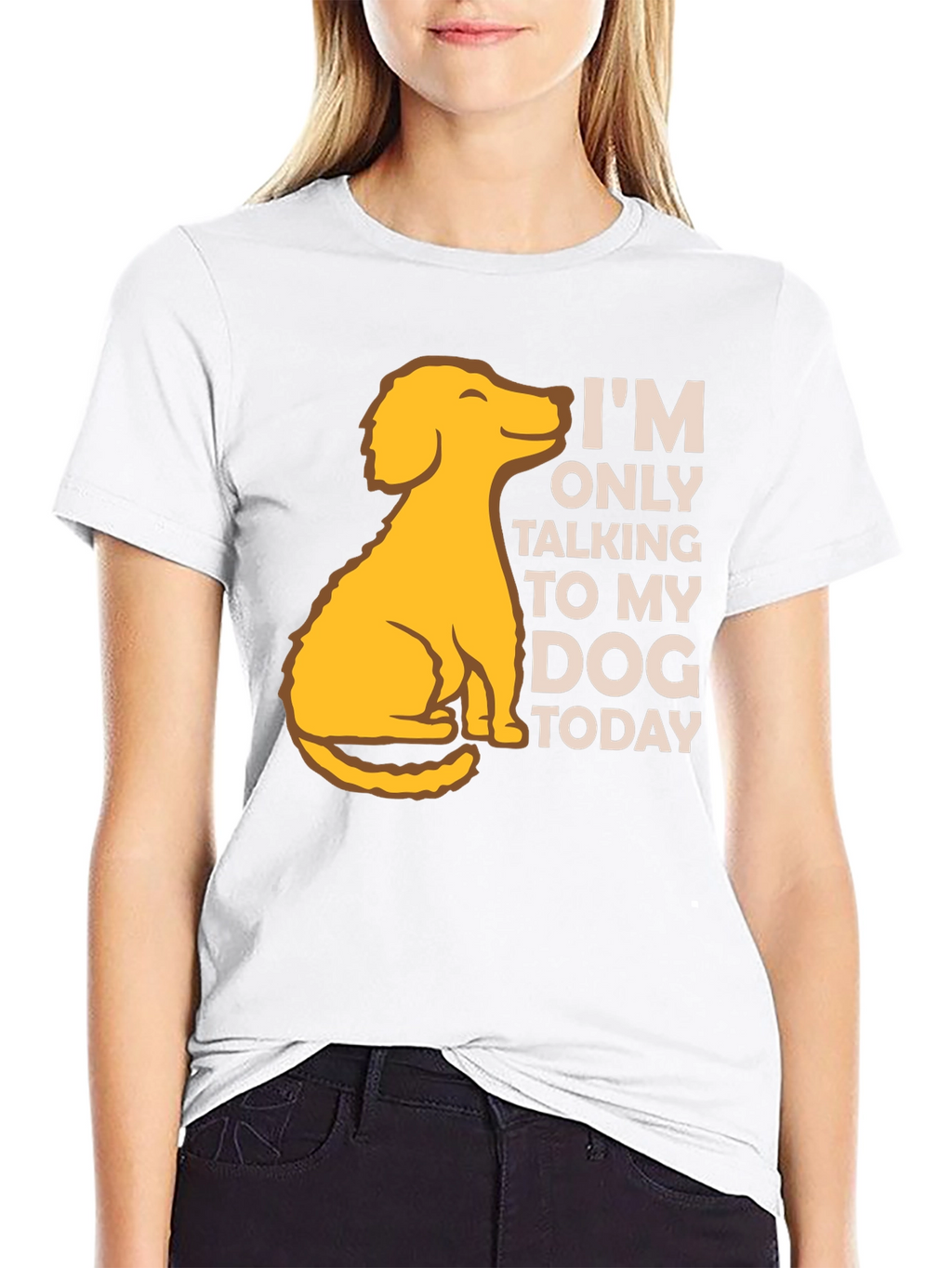 Dog Lover T-Shirt: Talking to My Dog Today