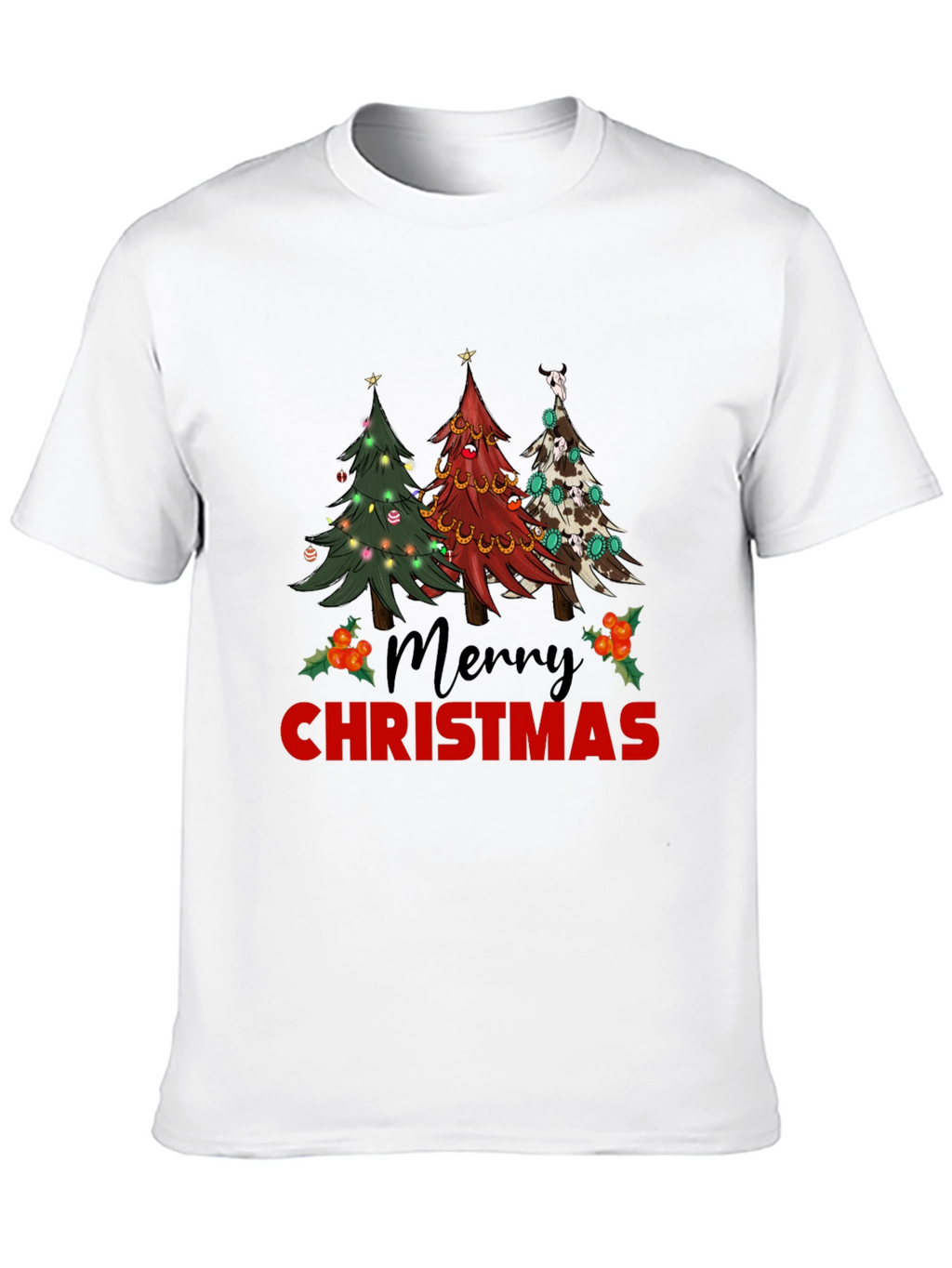 Merry Christmas Trees T-Shirt