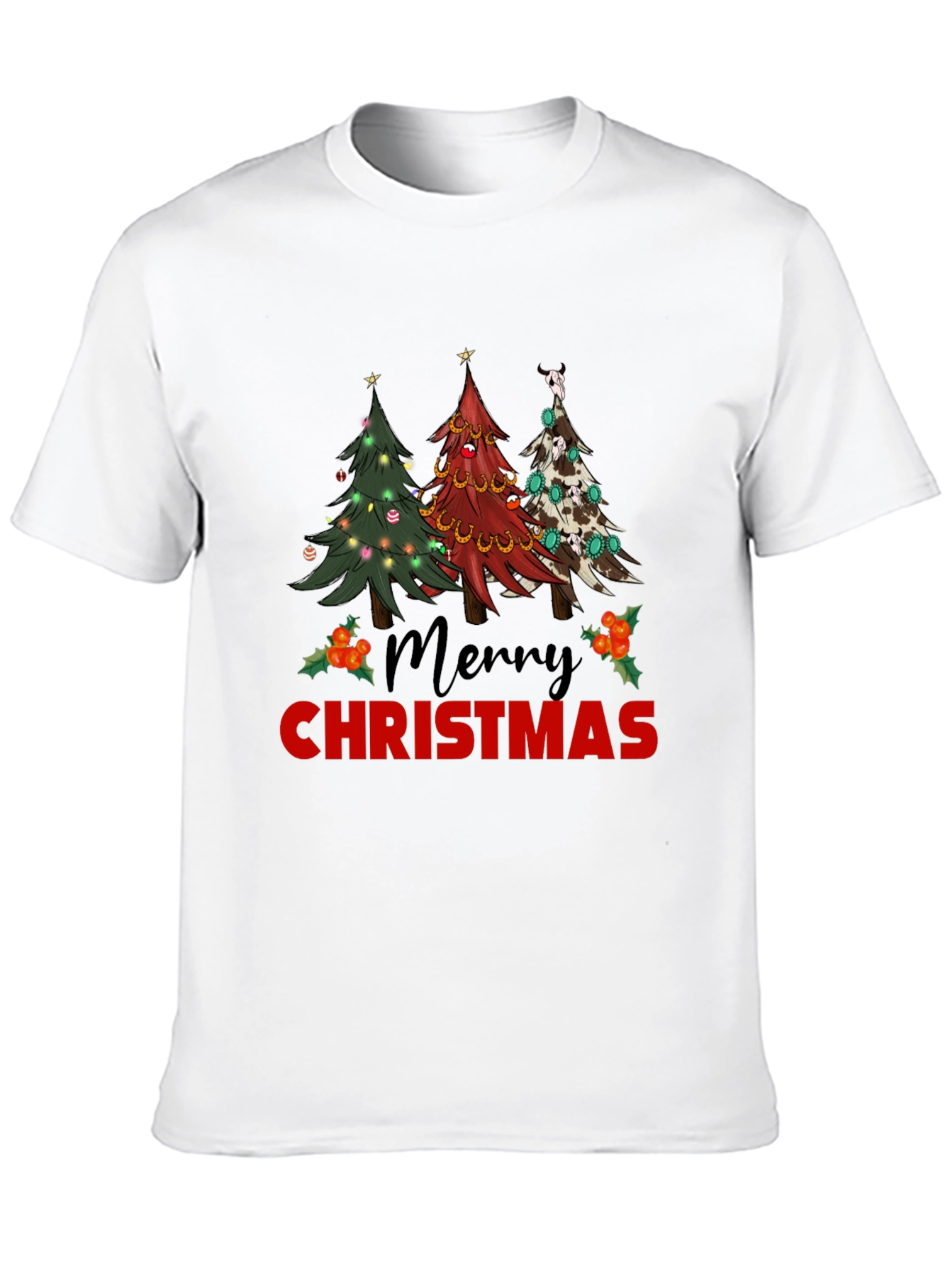 Merry Christmas Trees T-Shirt