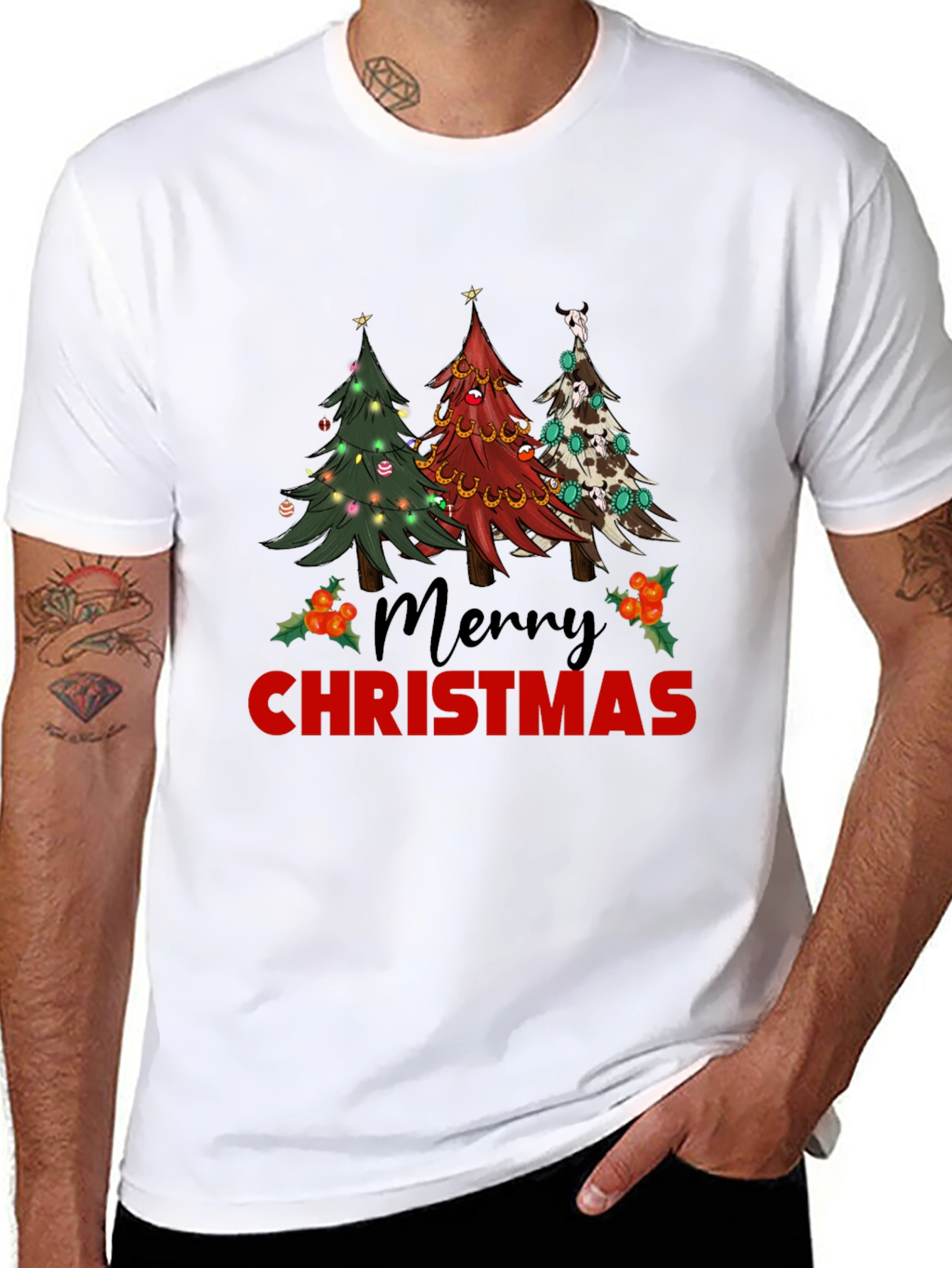 Merry Christmas Trees T-Shirt