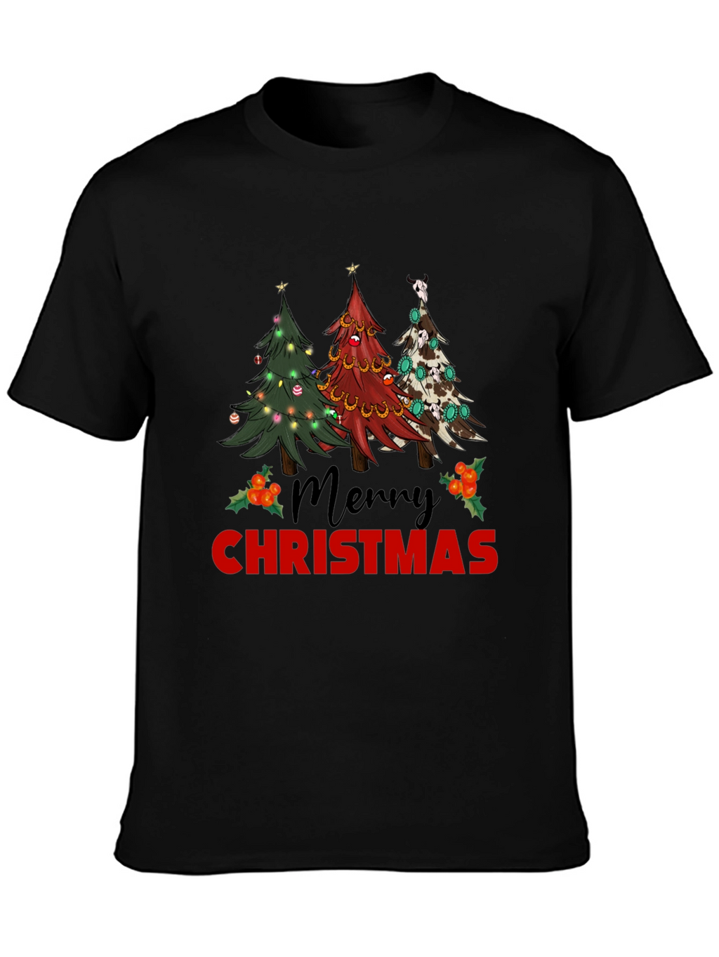 Merry Christmas Trees T-Shirt
