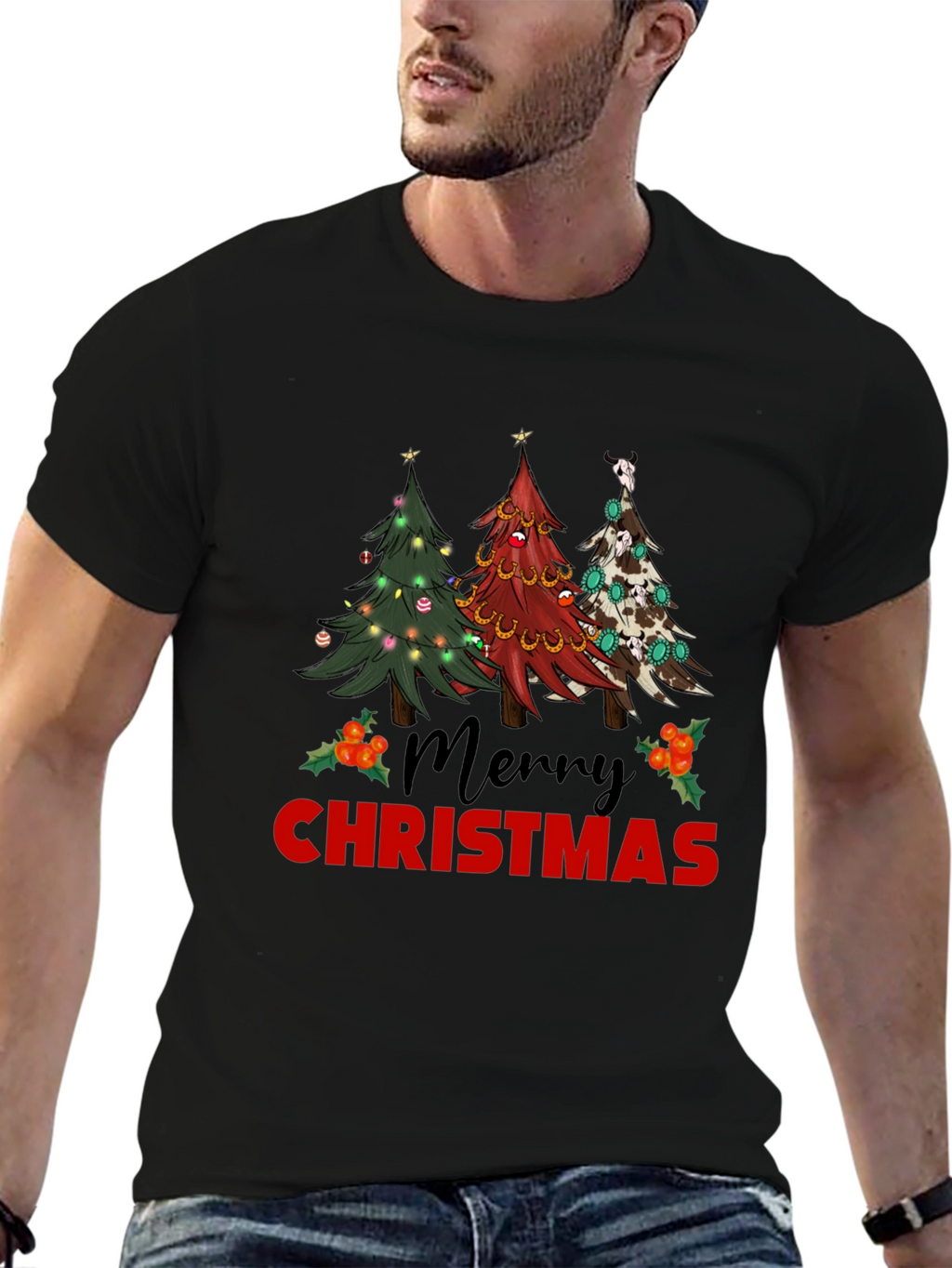 Merry Christmas Trees T-Shirt