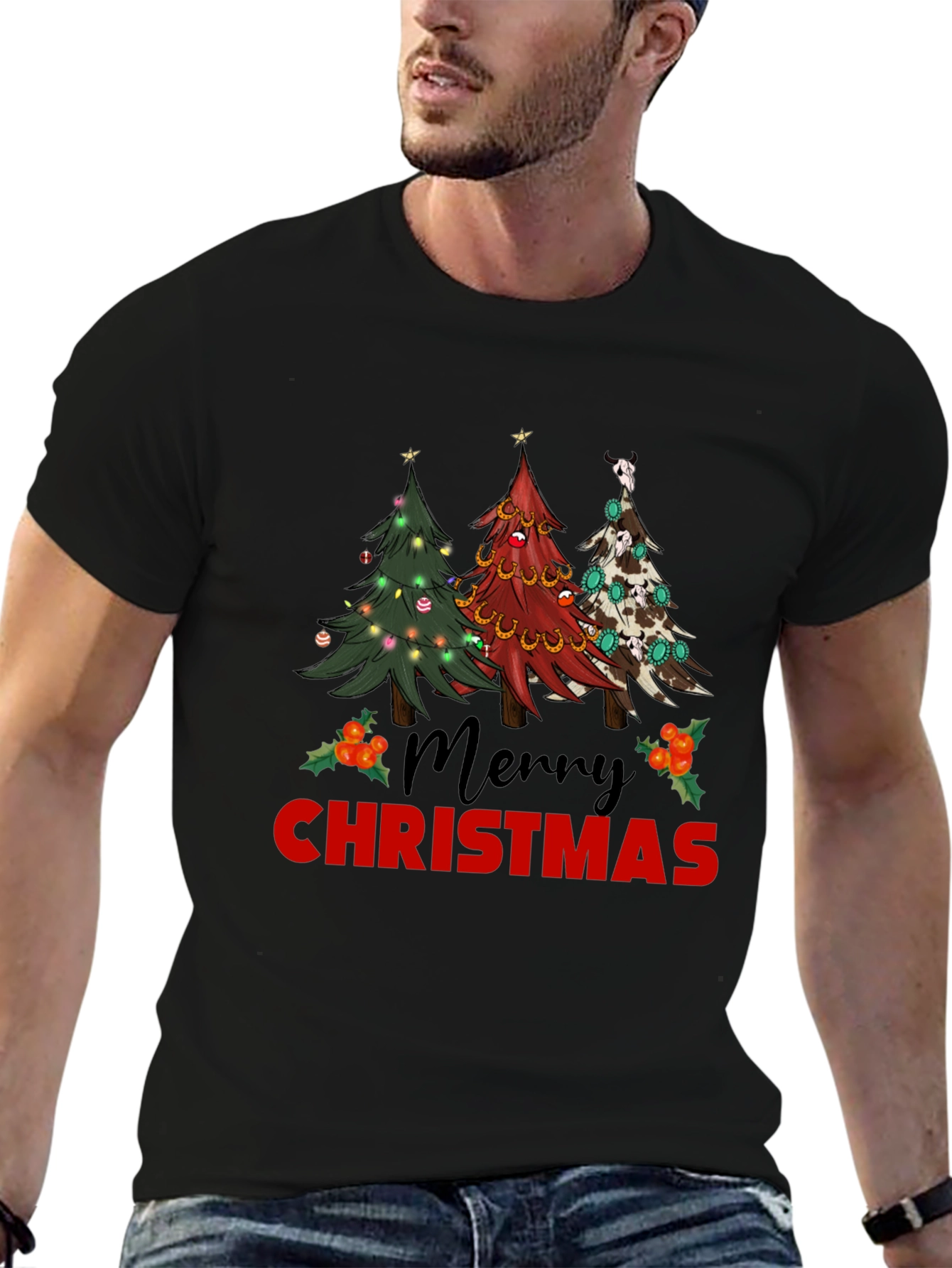 Merry Christmas Trees T-Shirt