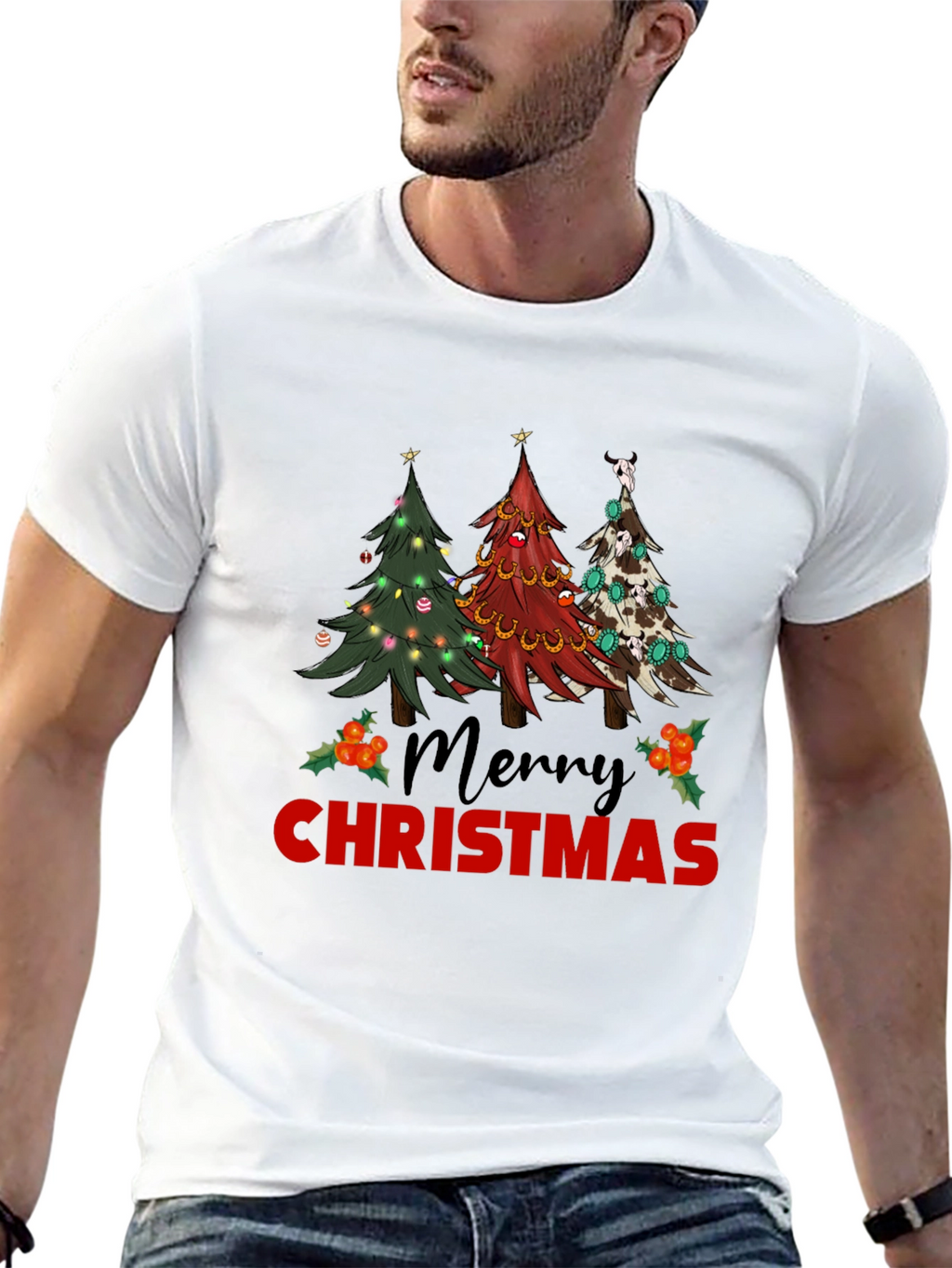 Merry Christmas Trees T-Shirt